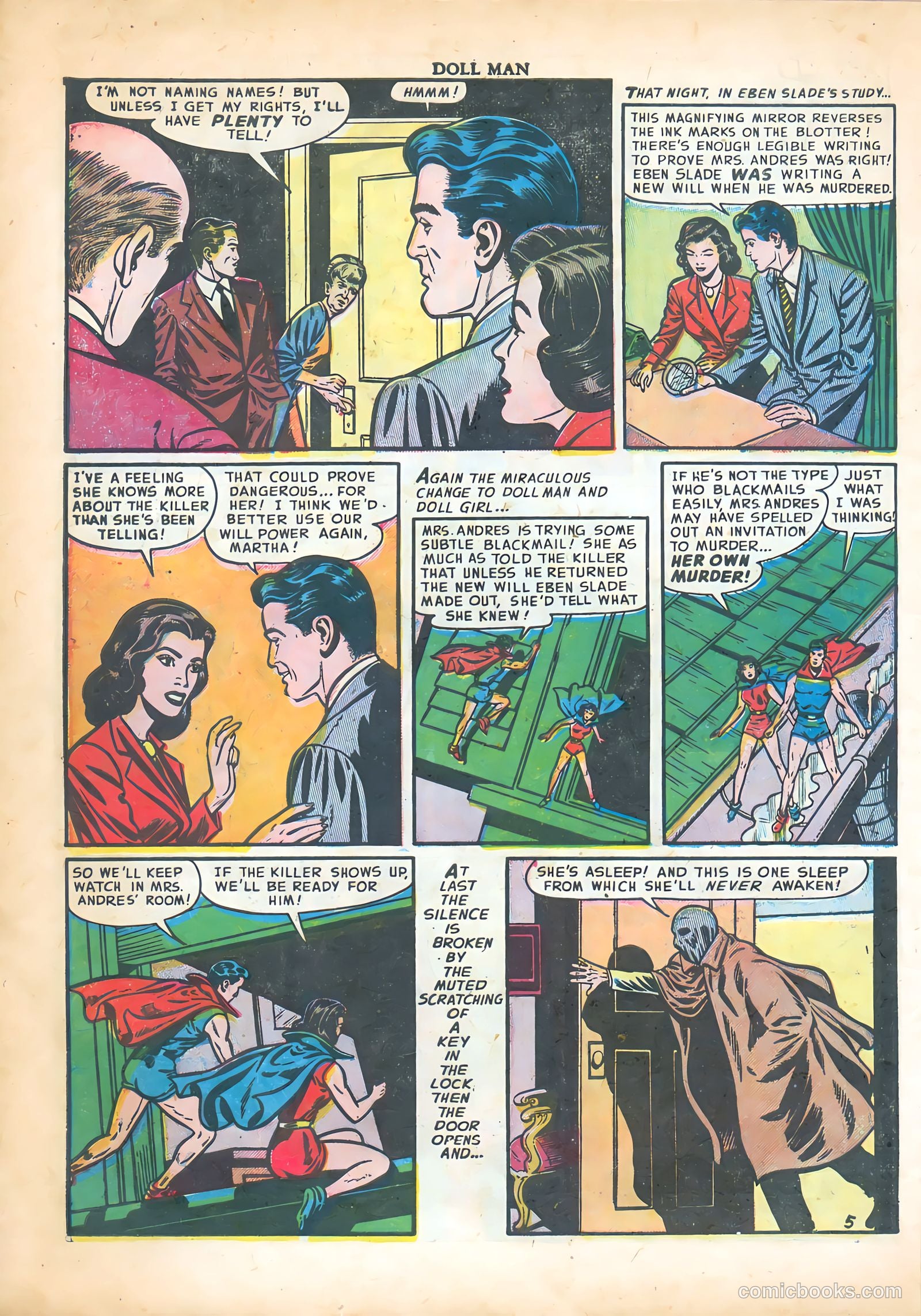 Doll Man #40 (1952) — page 30 of 36