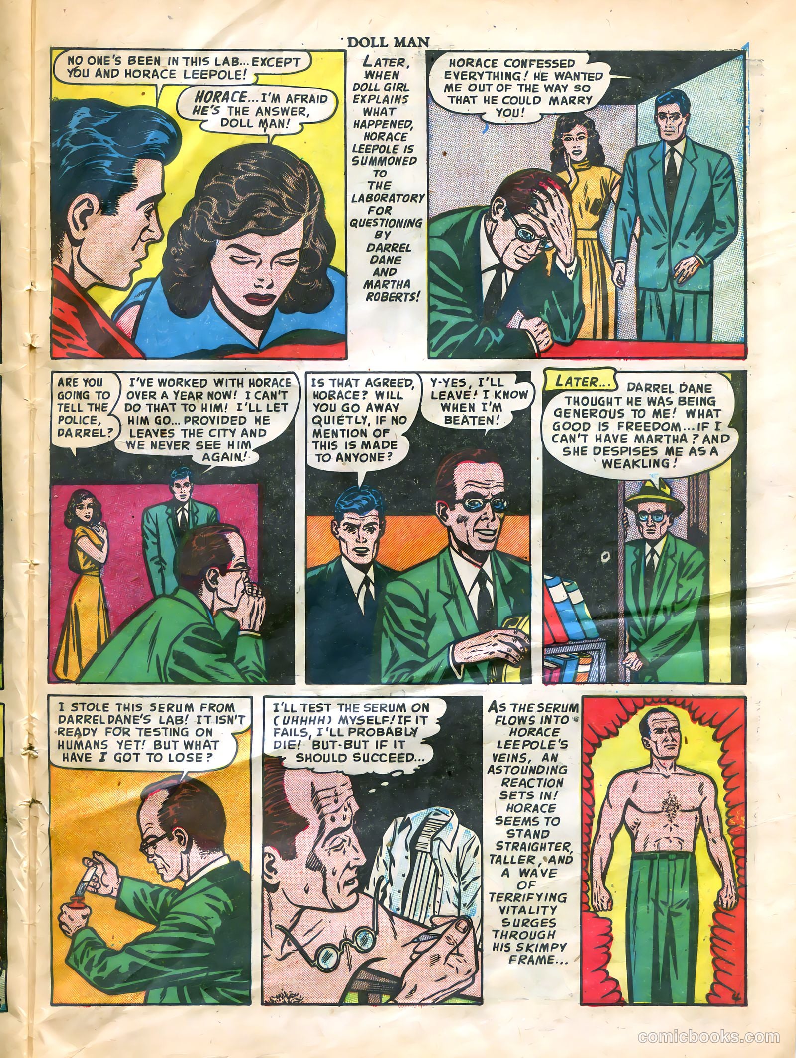 Doll Man #41 (1952) — page 29 of 36