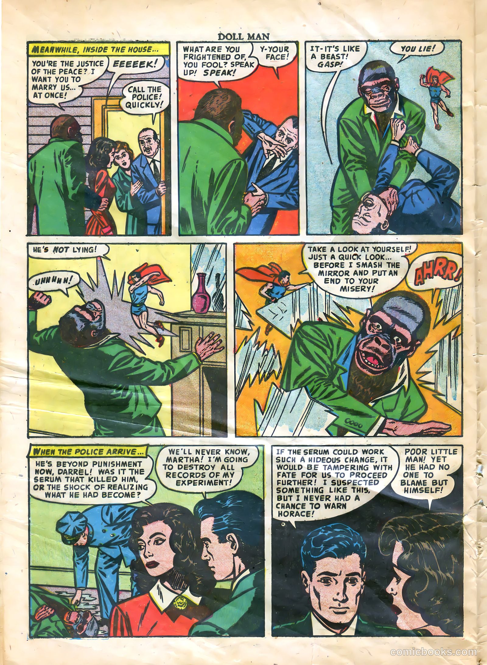 Doll Man #41 (1952) — page 32 of 36
