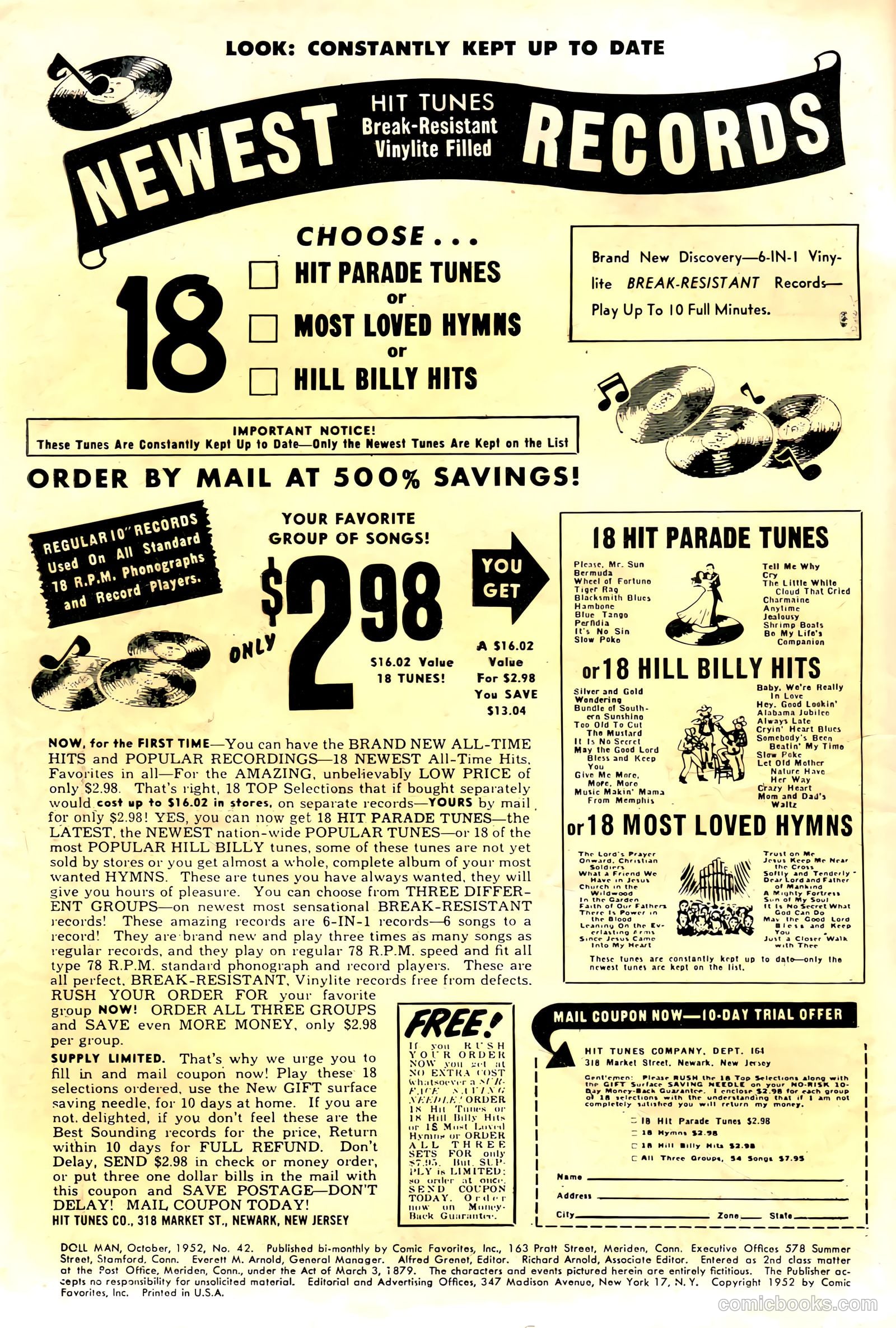 Doll Man #42 (1952) — page 2 of 36