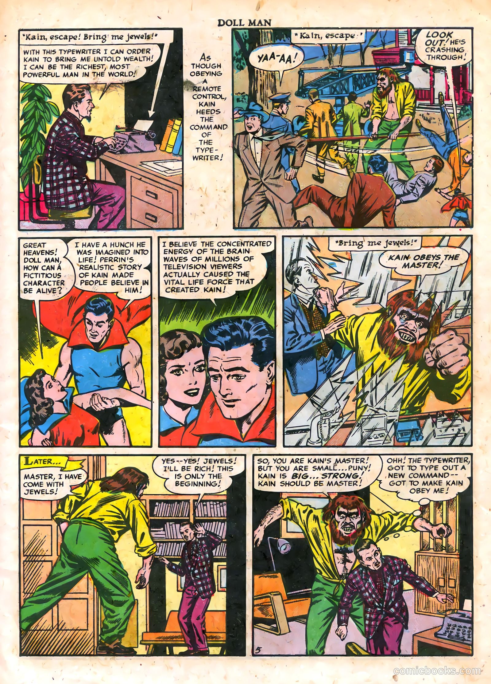 Doll Man #42 (1952) — page 7 of 36
