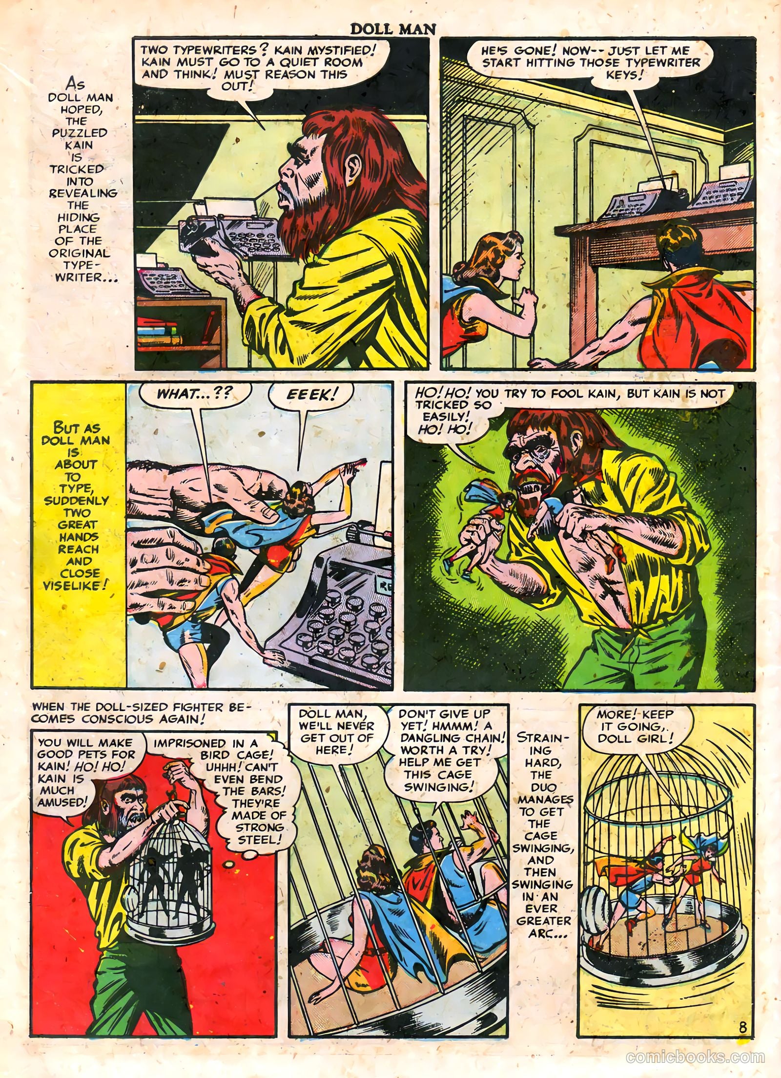 Doll Man #42 (1952) — page 10 of 36