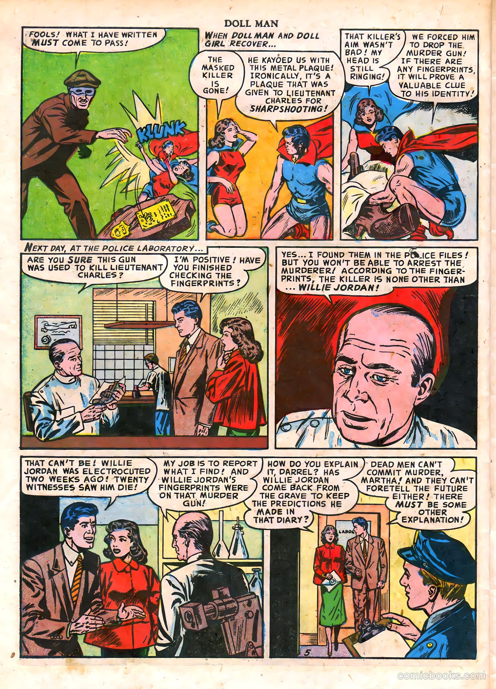 Doll Man #42 (1952) — page 30 of 36