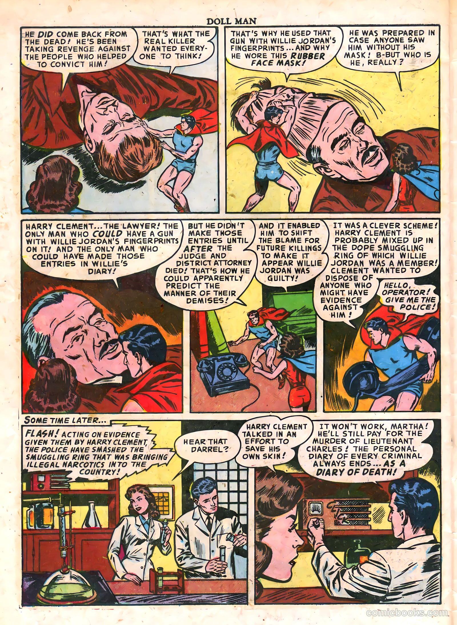 Doll Man #42 (1952) — page 32 of 36