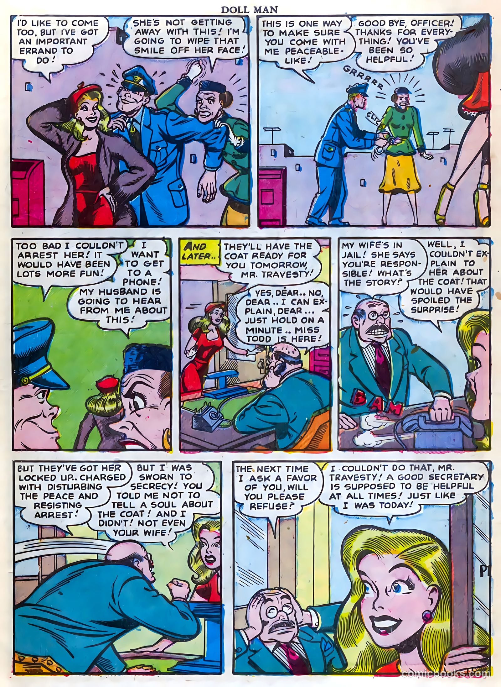 Doll Man #43 (1952) — page 17 of 36