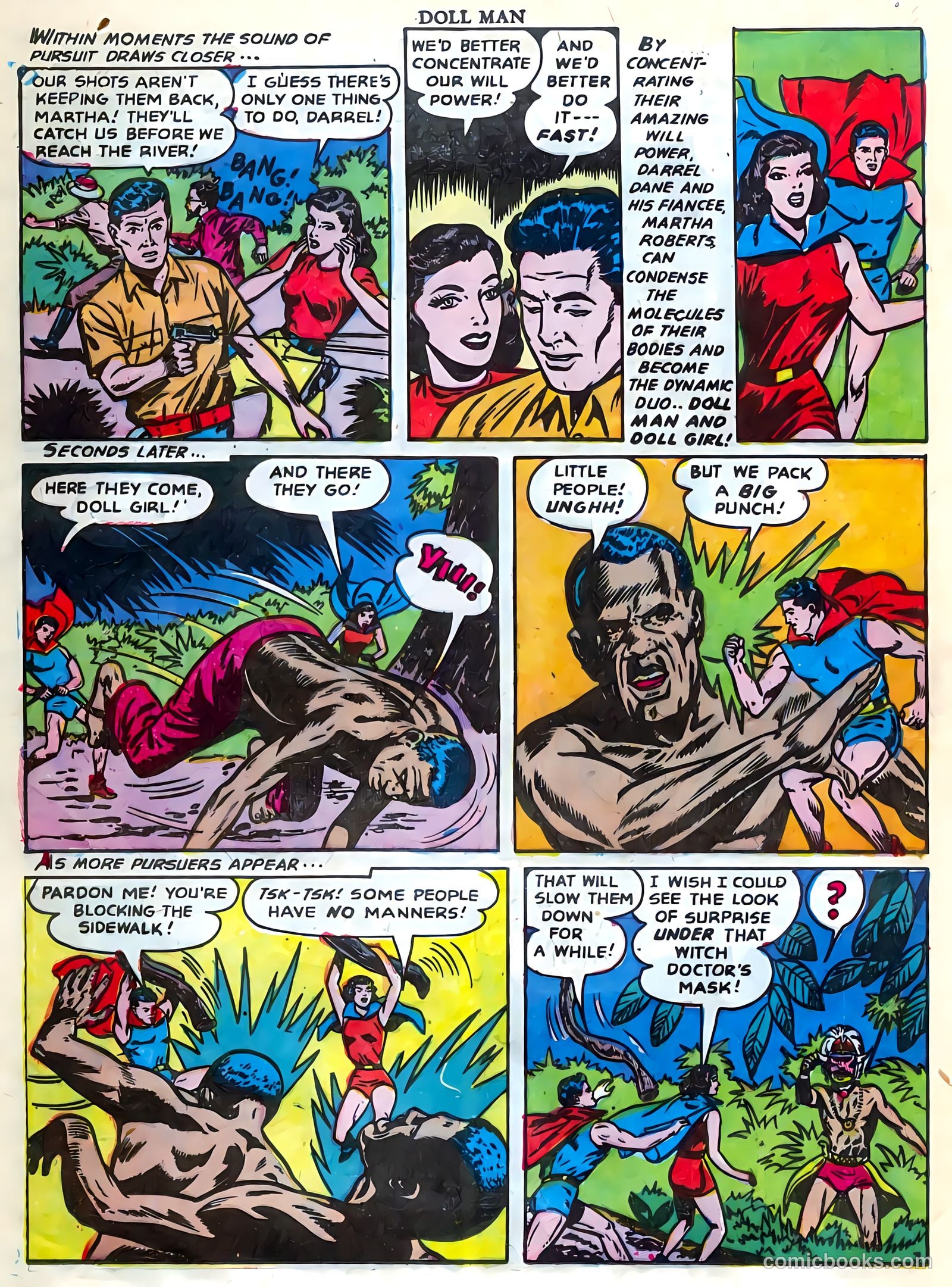 Doll Man #43 (1952) — page 20 of 36