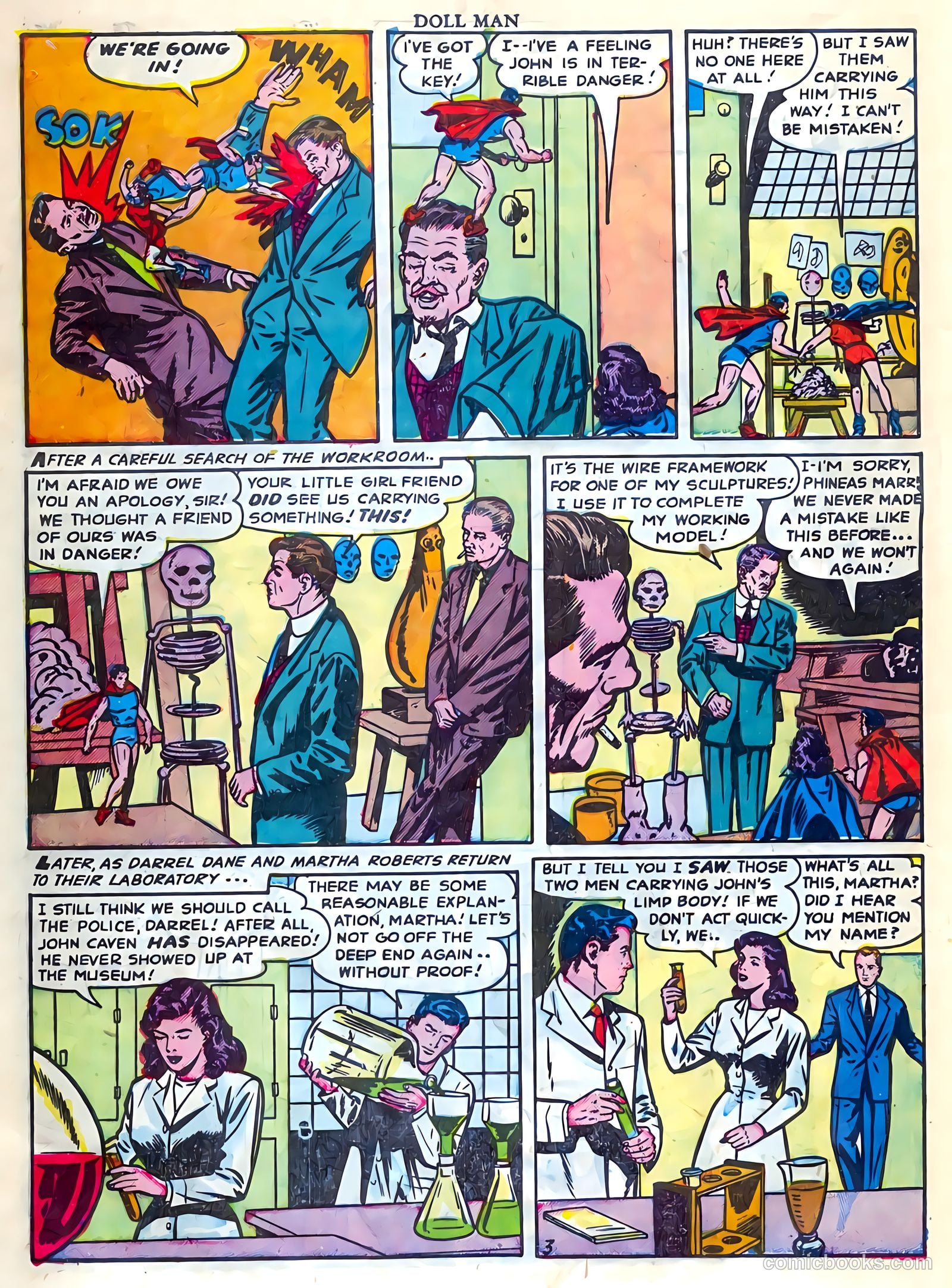 Doll Man #43 (1952) — page 28 of 36