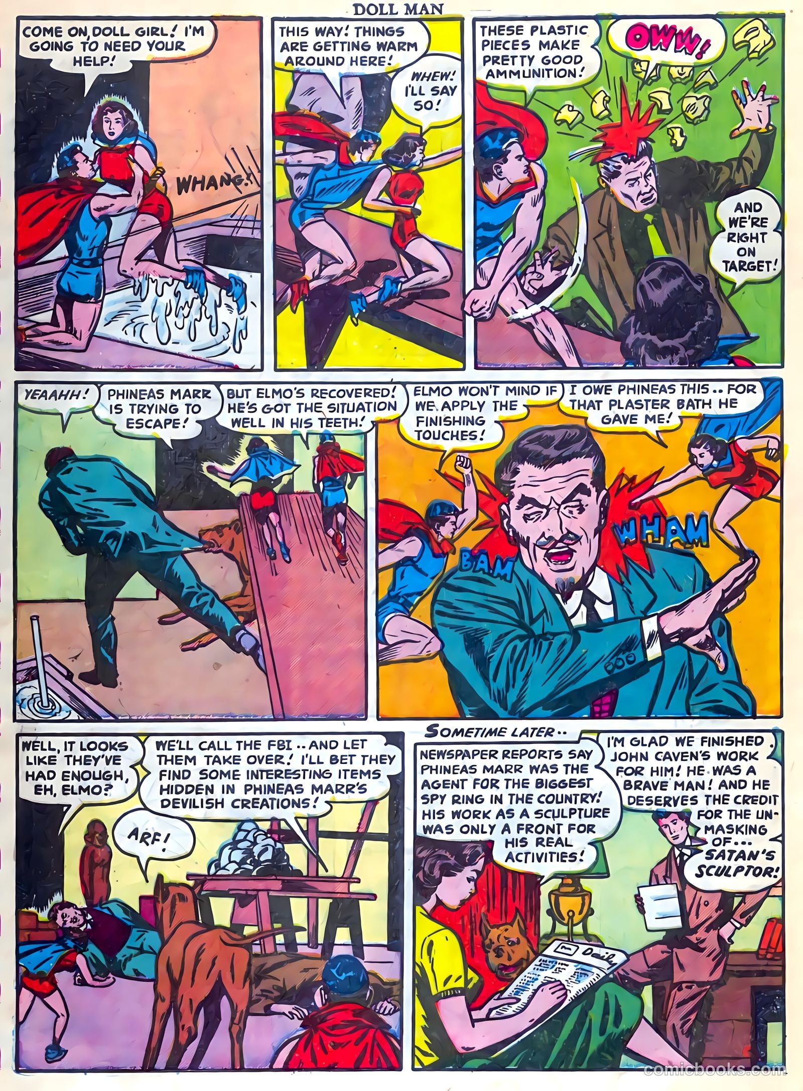 Doll Man #43 (1952) — page 32 of 36