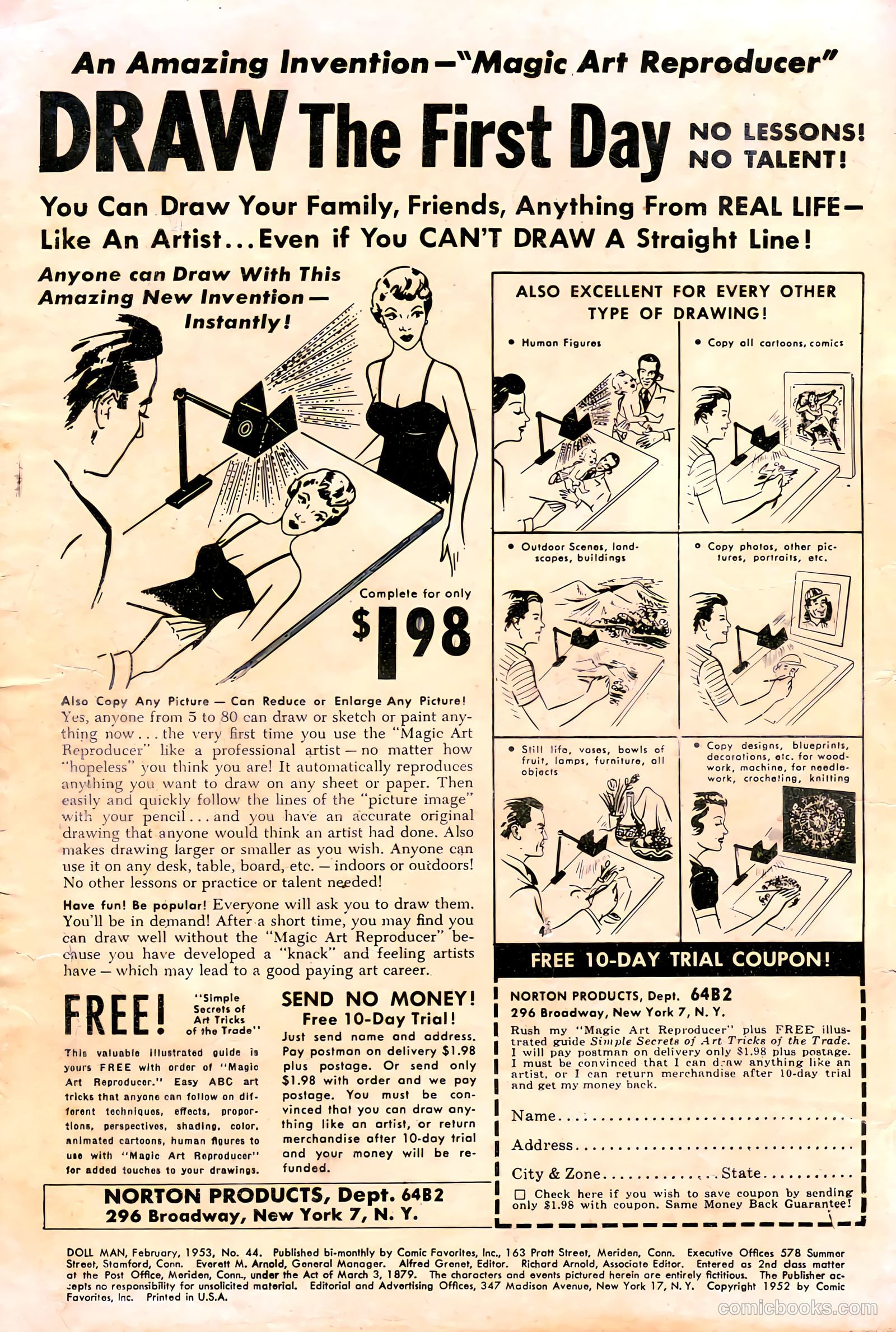 Doll Man #44 (1953) — page 2 of 36