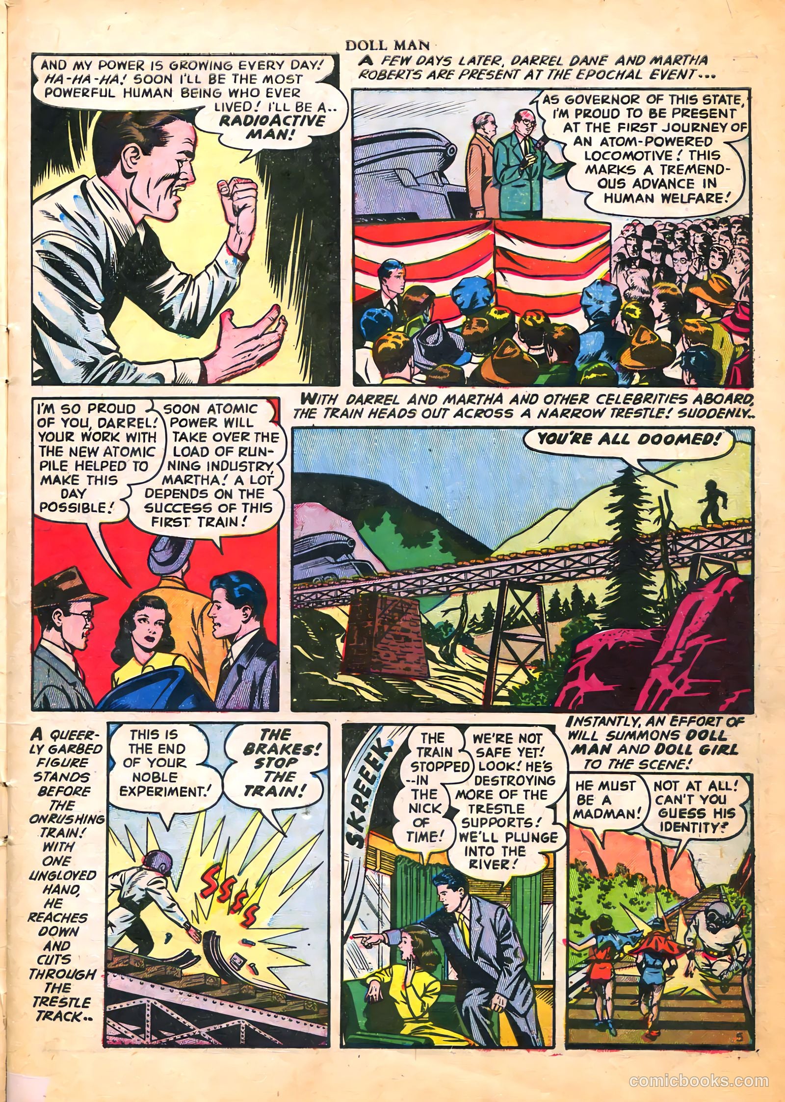 Doll Man #44 (1953) — page 7 of 36