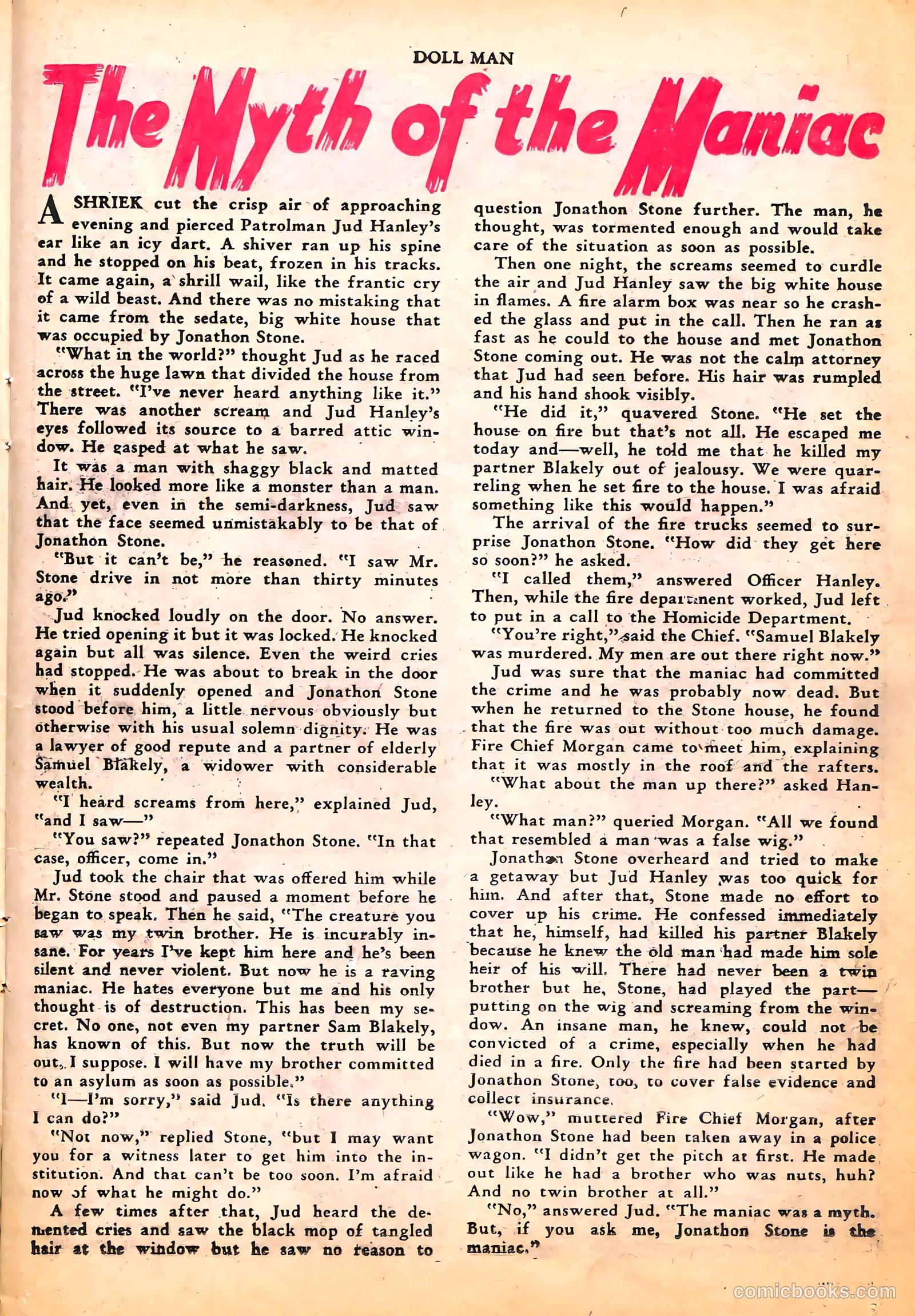 Doll Man #44 (1953) — page 13 of 36