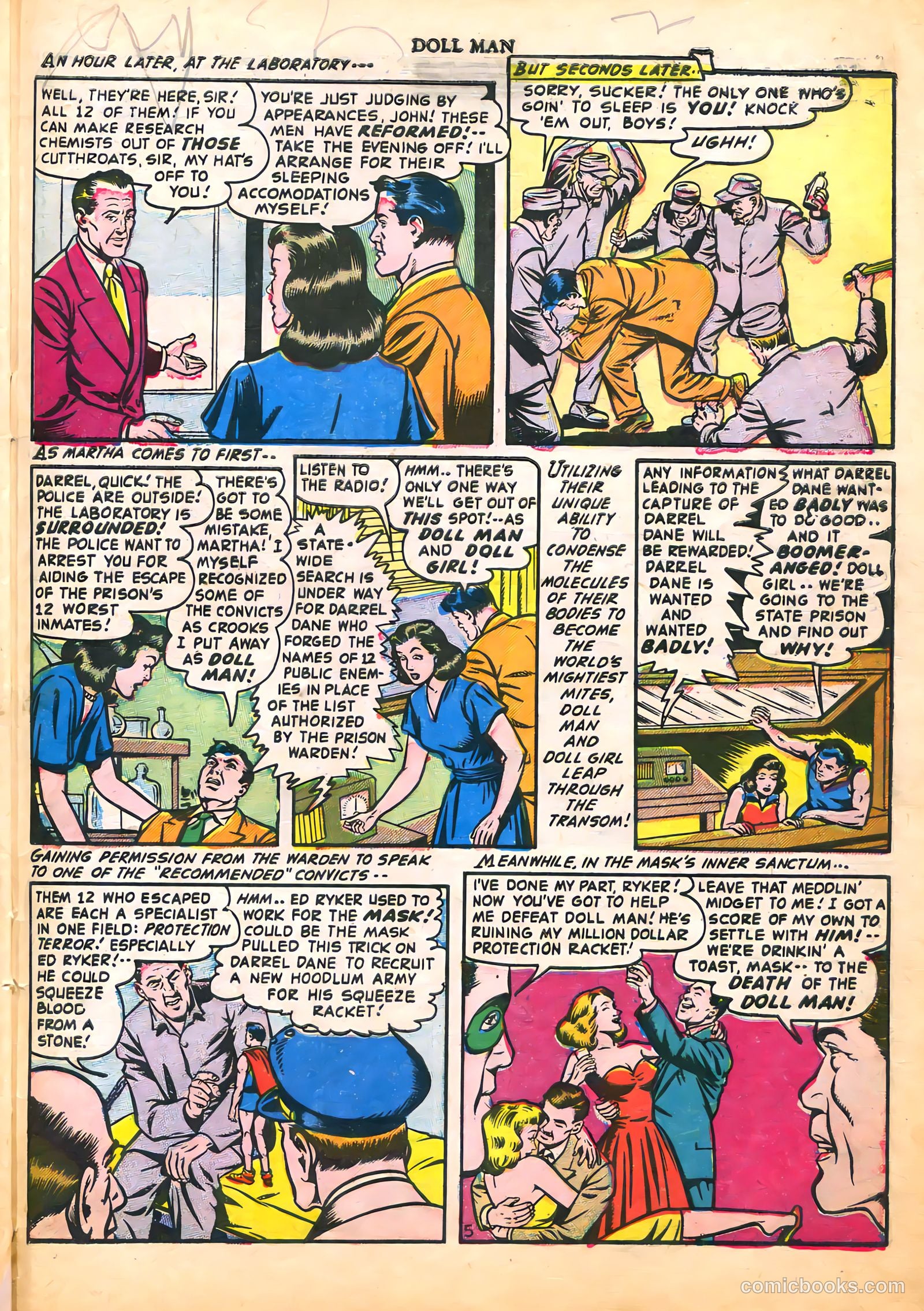 Doll Man #44 (1953) — page 31 of 36