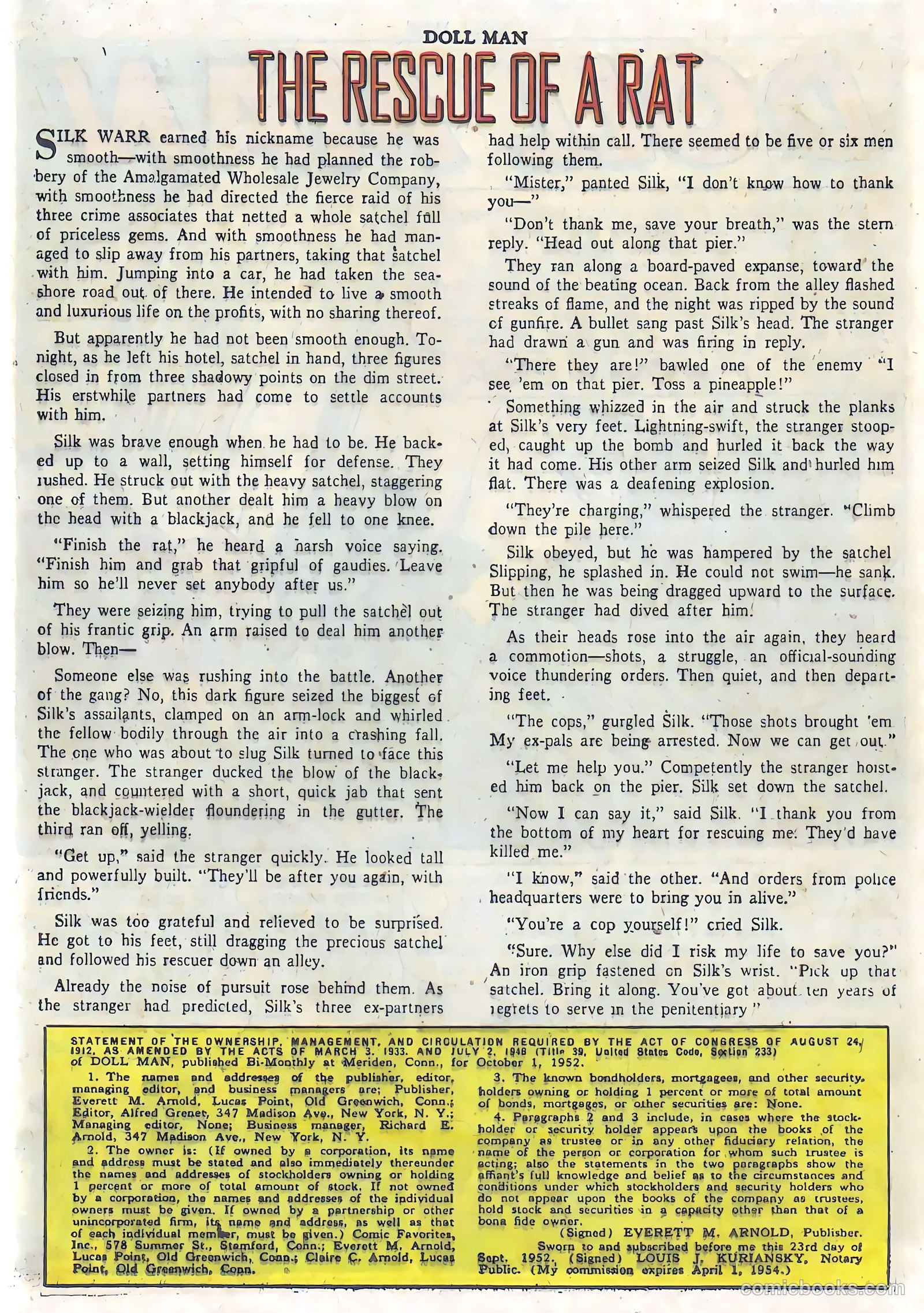 Doll Man #45 (1953) — page 25 of 36