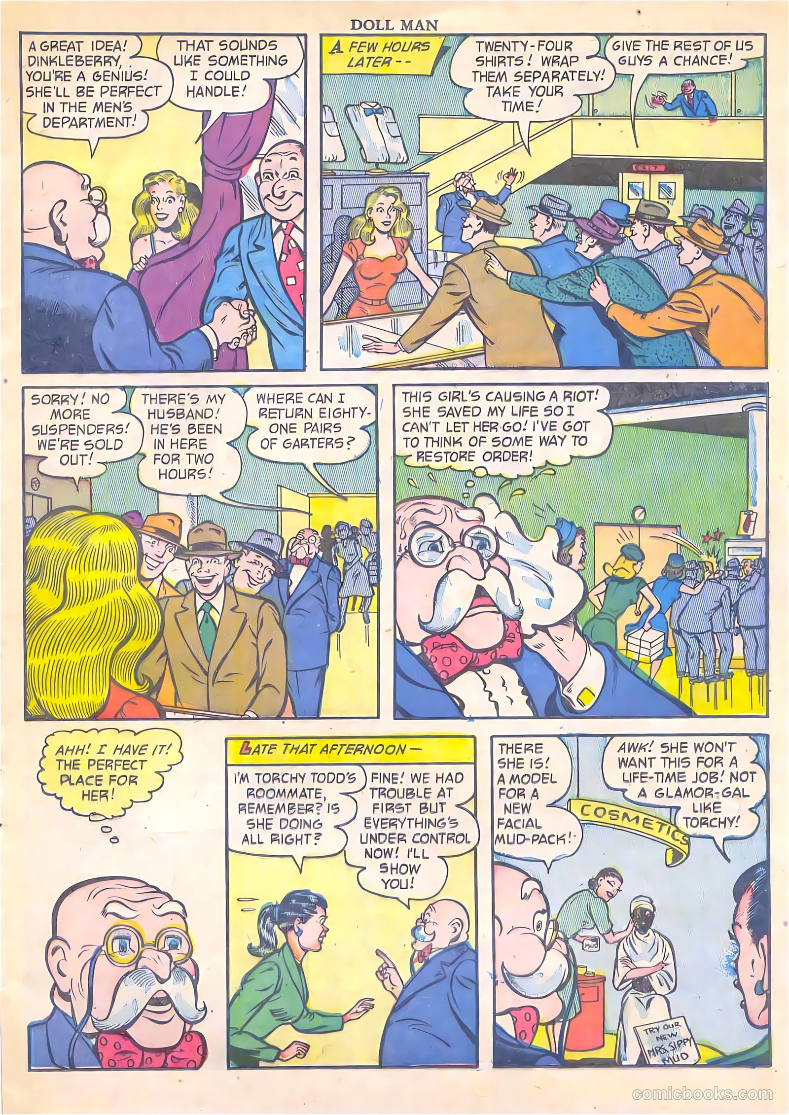 Doll Man #46 (1953) — page 17 of 36