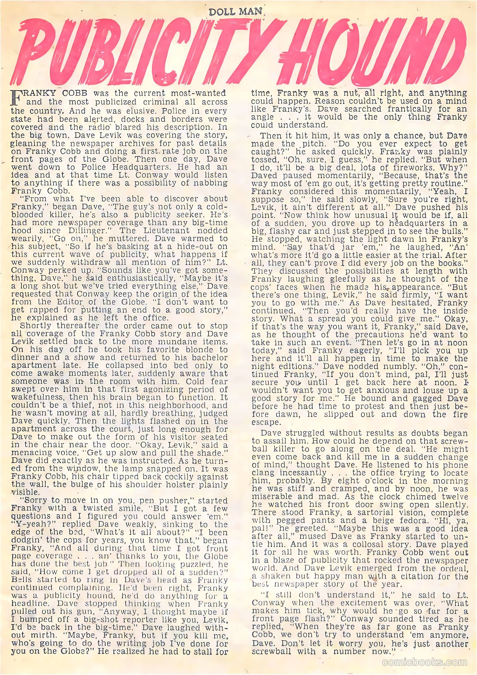 Doll Man #46 (1953) — page 25 of 36