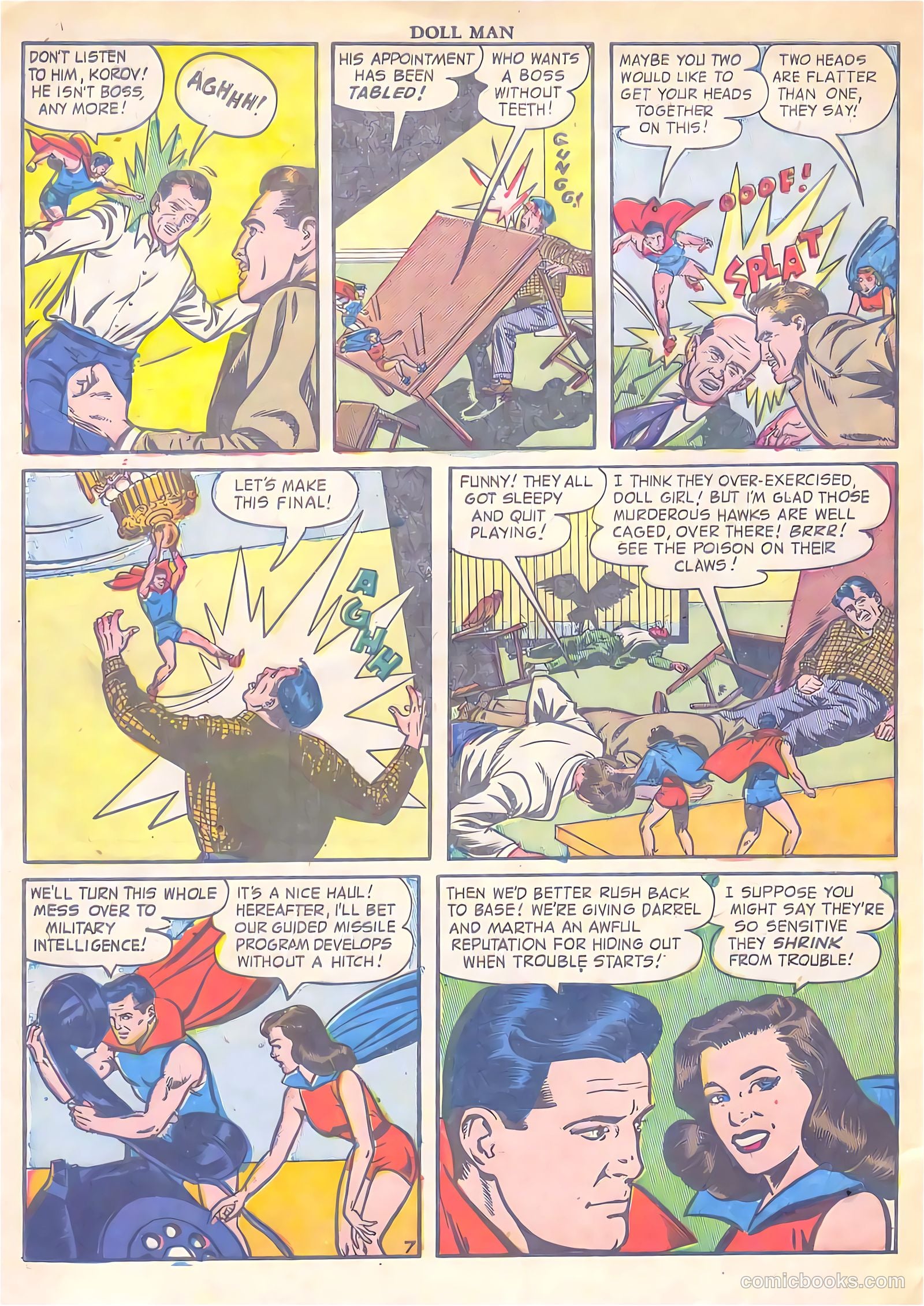 Doll Man #46 (1953) — page 32 of 36