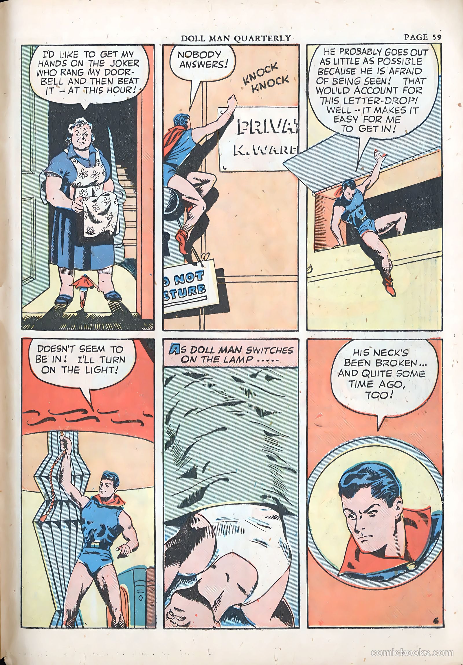 Doll Man #6 (1943) — page 60 of 67