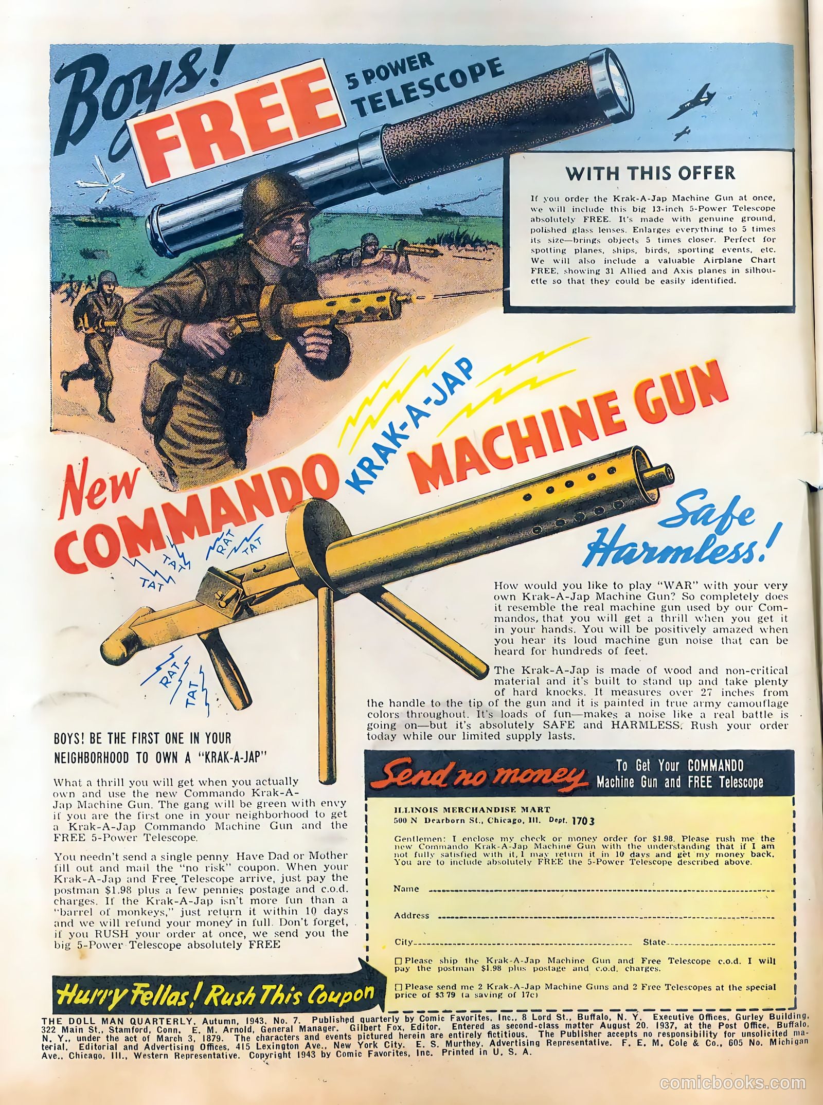 Doll Man #7 (1943) — page 2 of 59