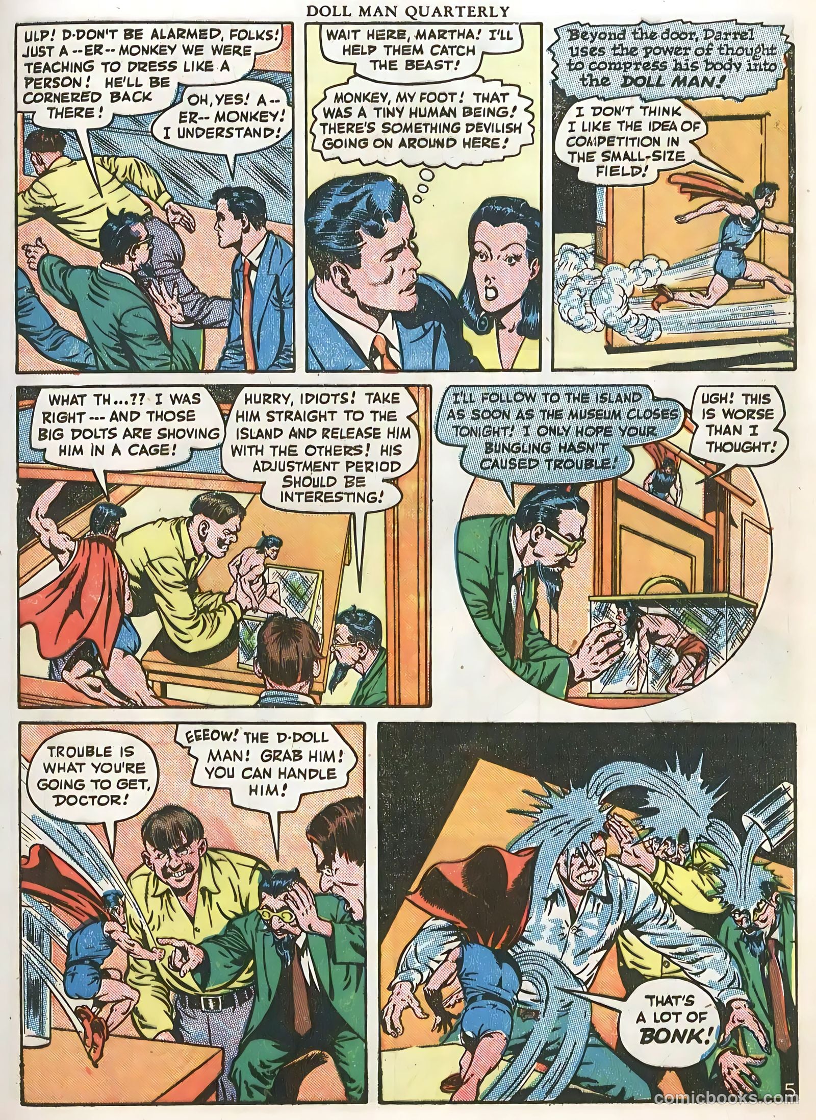 Doll Man #8 (1946) — page 7 of 52