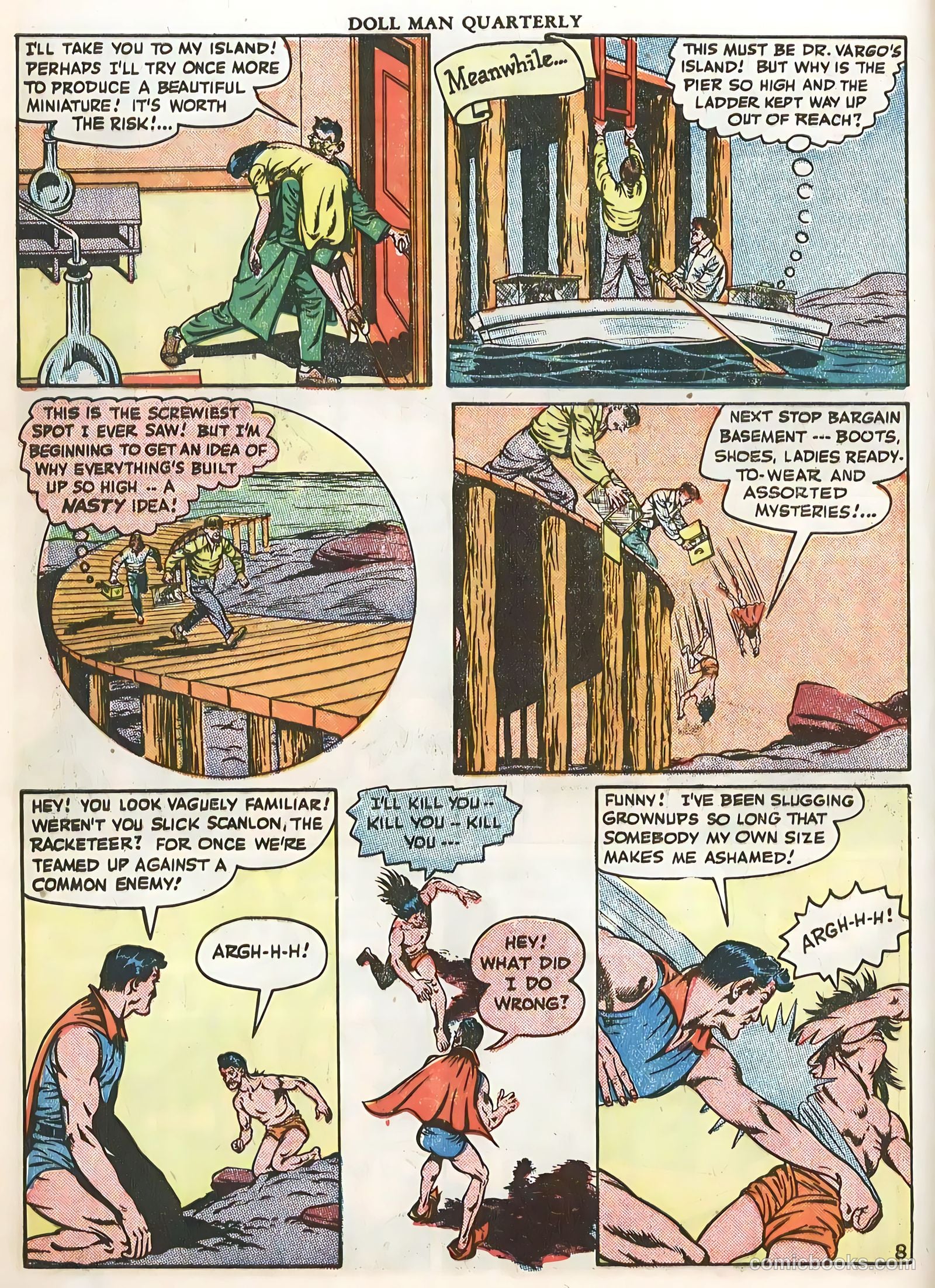 Doll Man #8 (1946) — page 10 of 52