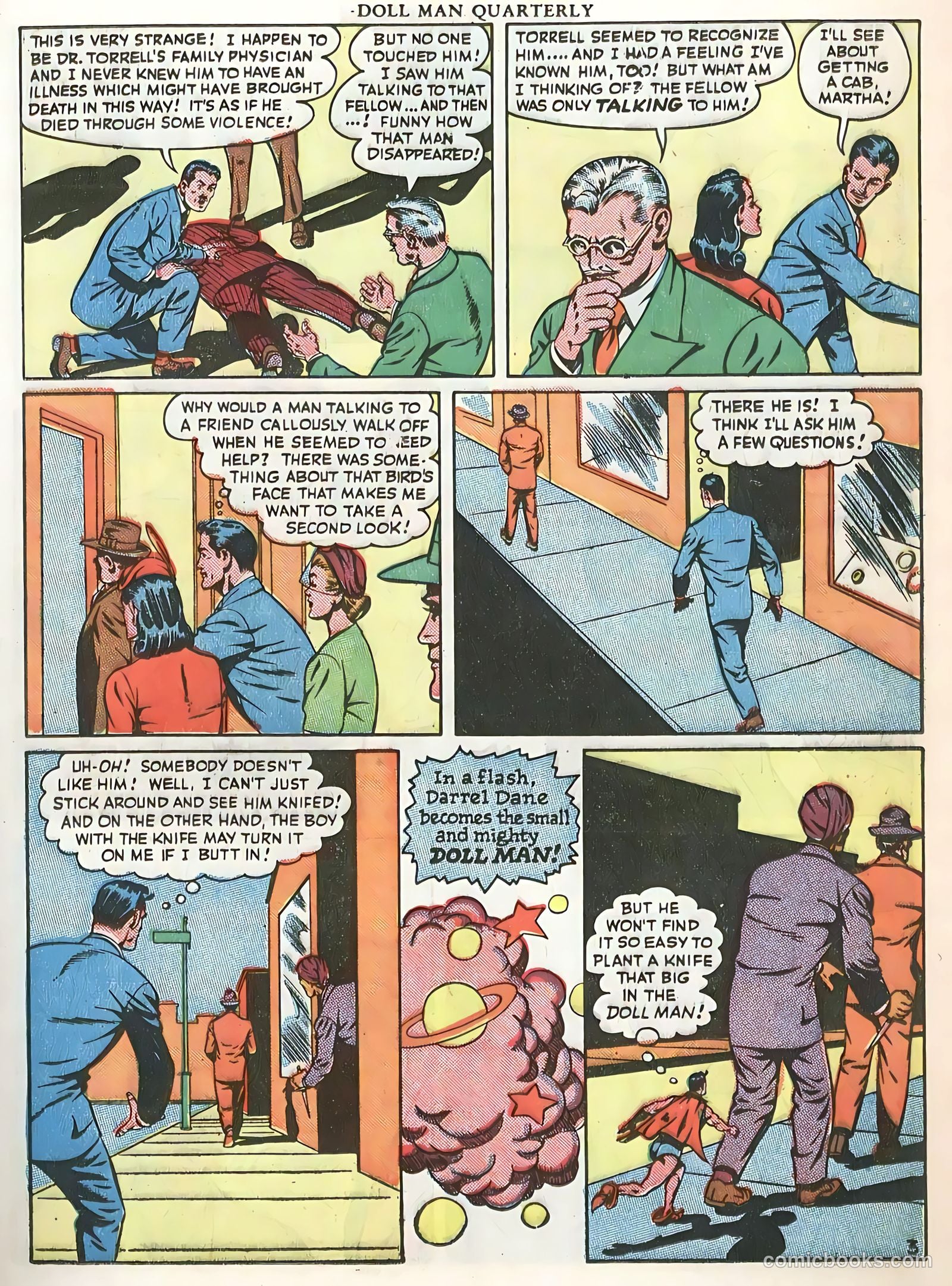Doll Man #8 (1946) — page 17 of 52