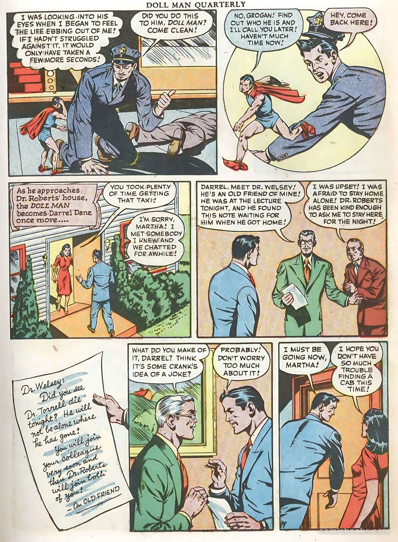 Doll Man #8 (1946) — page 21 of 52