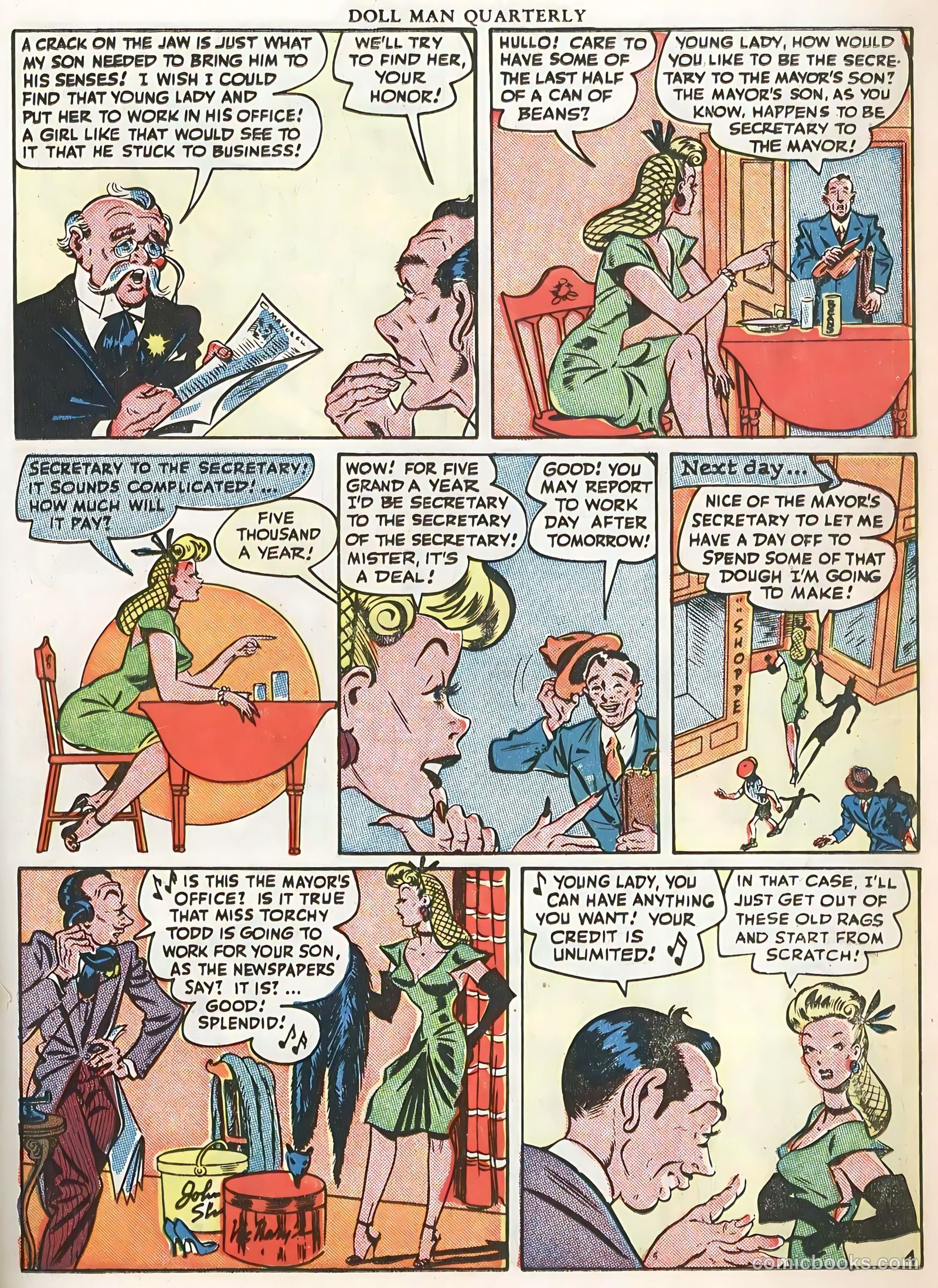 Doll Man #8 (1946) — page 29 of 52