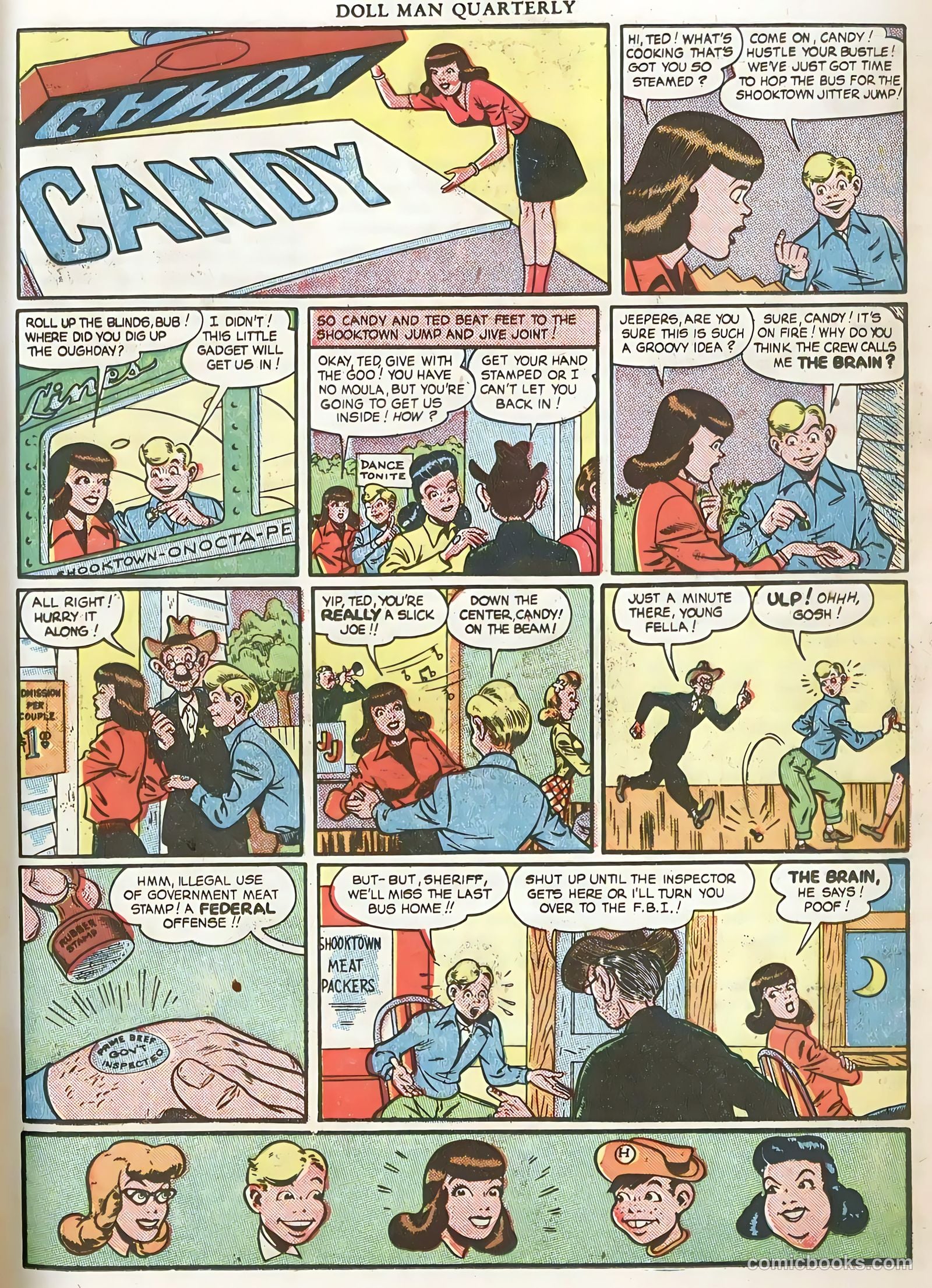 Doll Man #8 (1946) — page 33 of 52