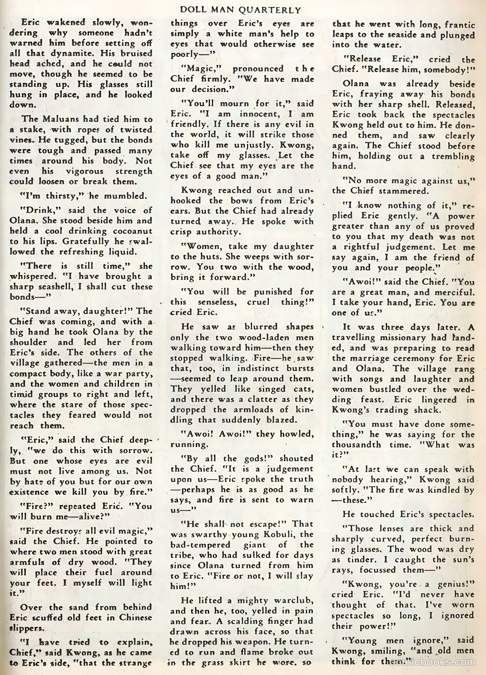 Doll Man #8 (1946) — page 35 of 52