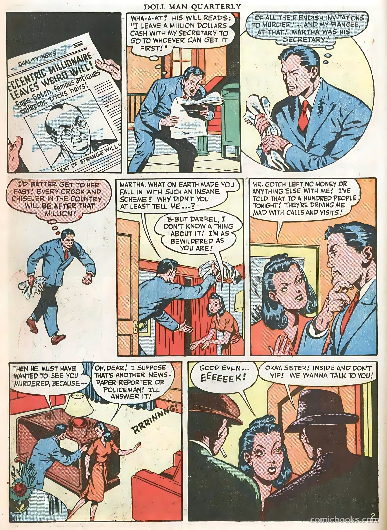 Doll Man #8 (1946) — page 38 of 52