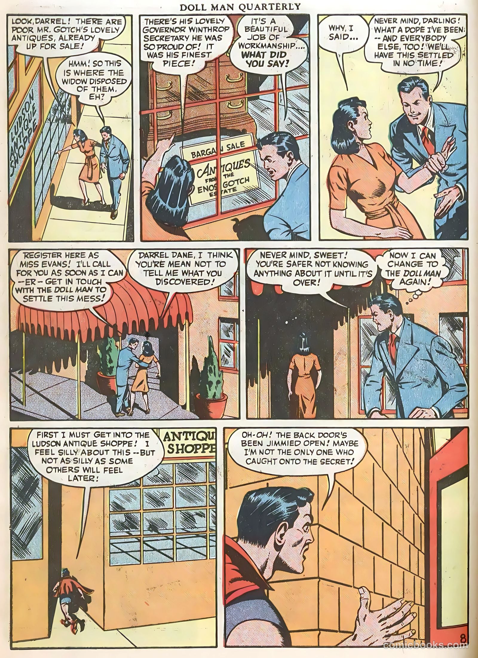 Doll Man #8 (1946) — page 44 of 52