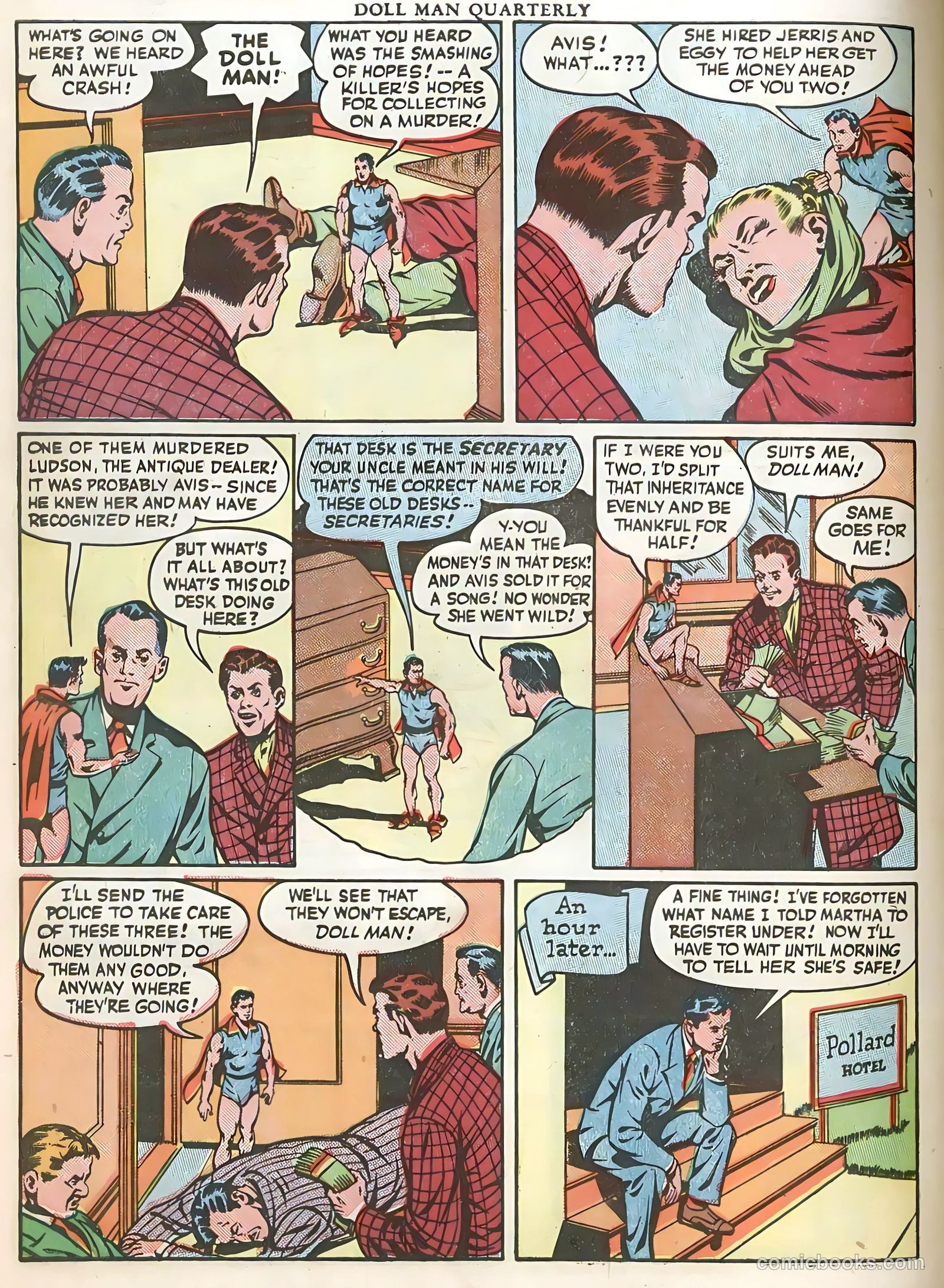 Doll Man #8 (1946) — page 50 of 52