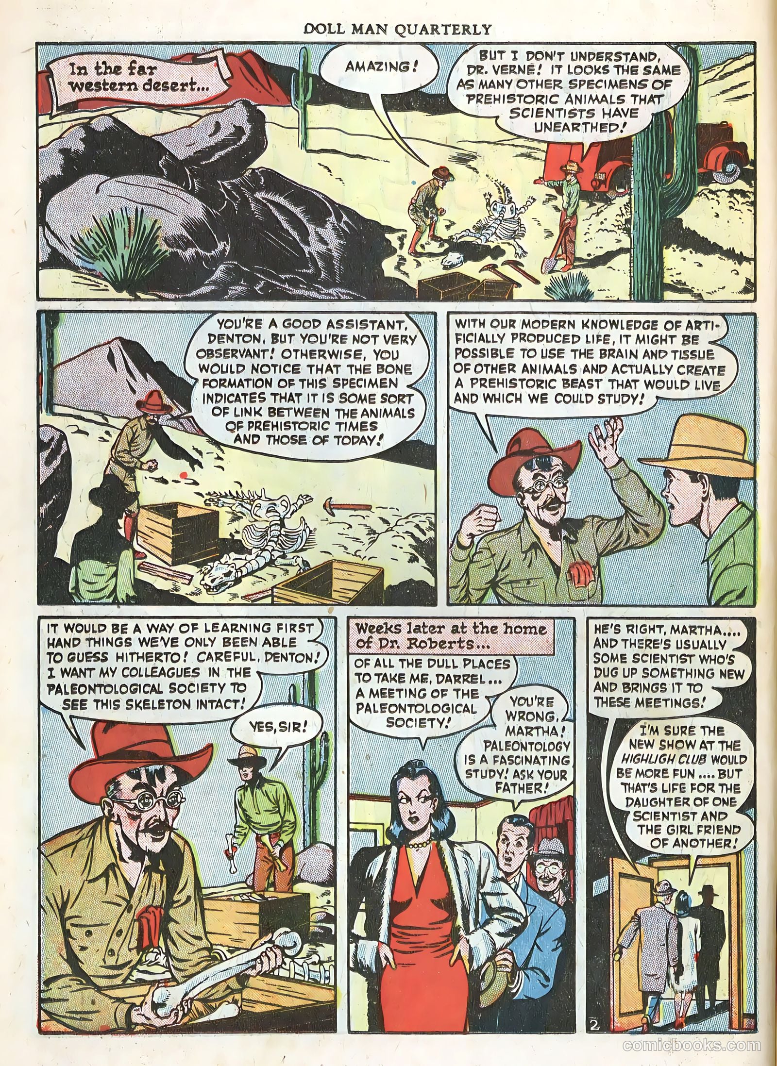 Doll Man #9 (1946) — page 16 of 52