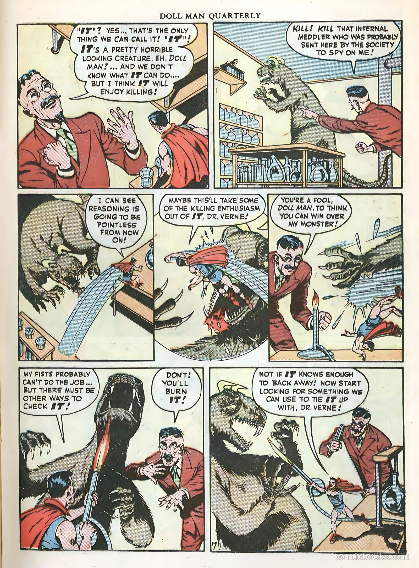 Doll Man #9 (1946) — page 21 of 52