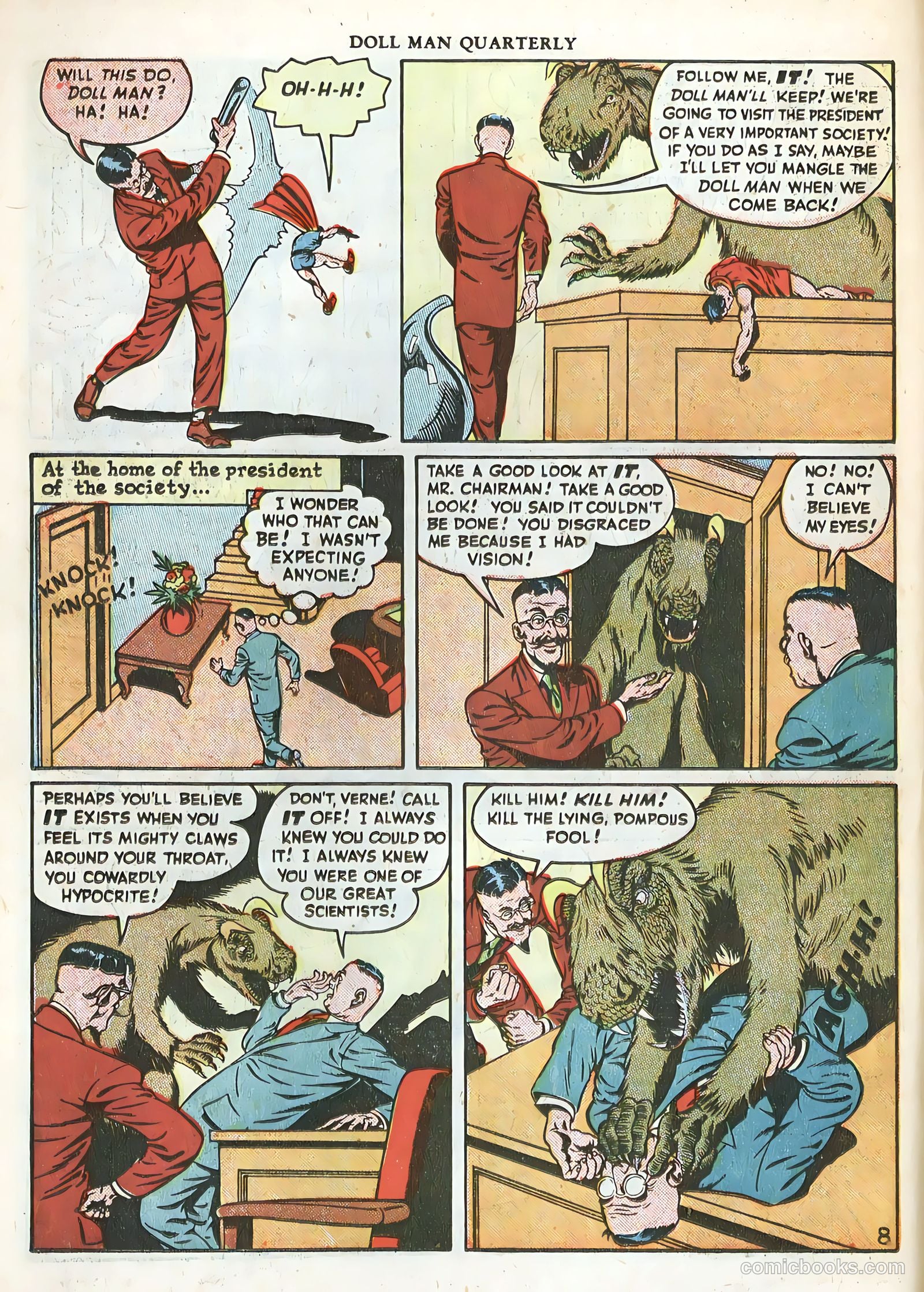 Doll Man #9 (1946) — page 22 of 52