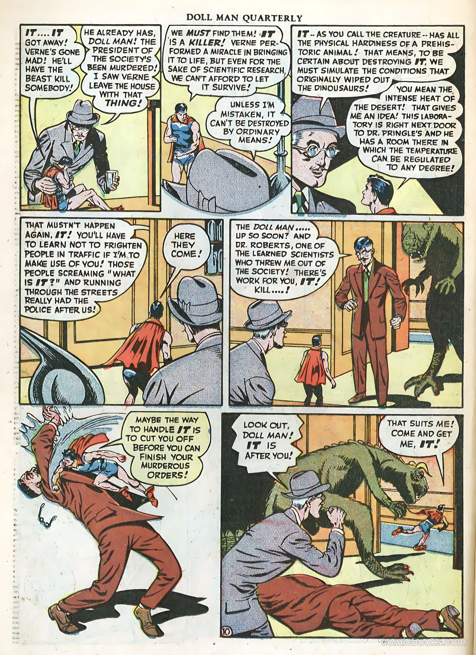 Doll Man #9 (1946) — page 24 of 52