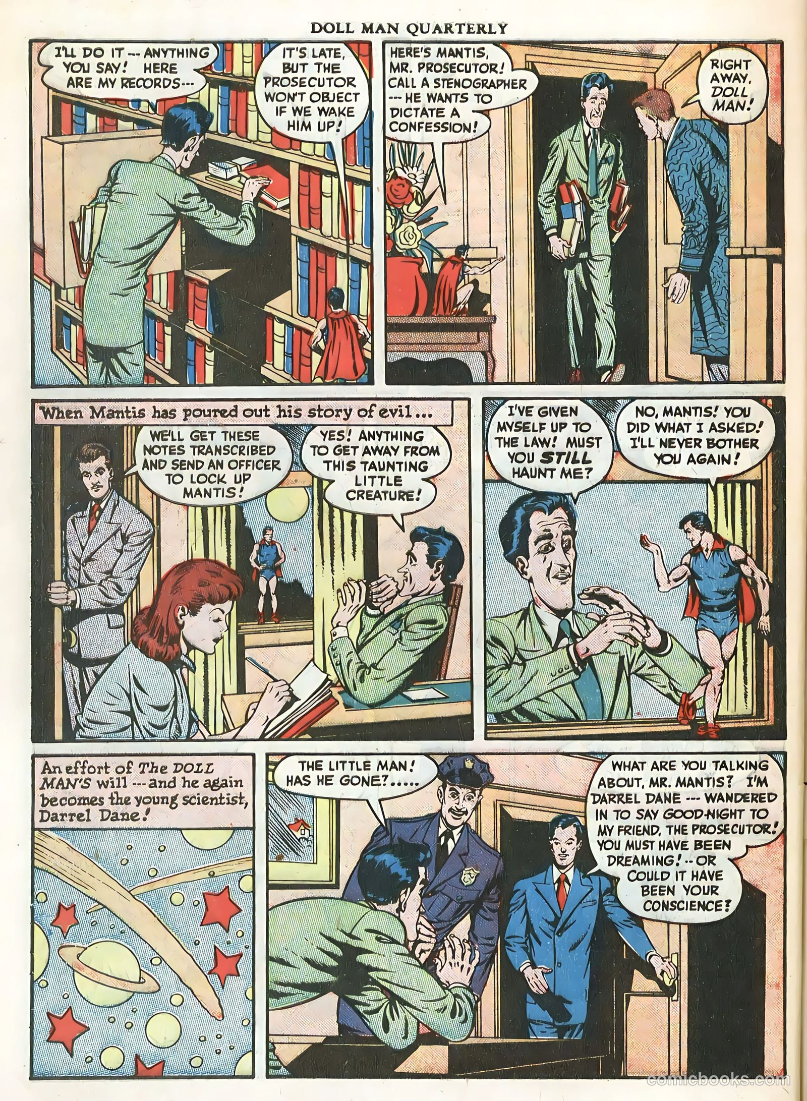 Doll Man #9 (1946) — page 50 of 52