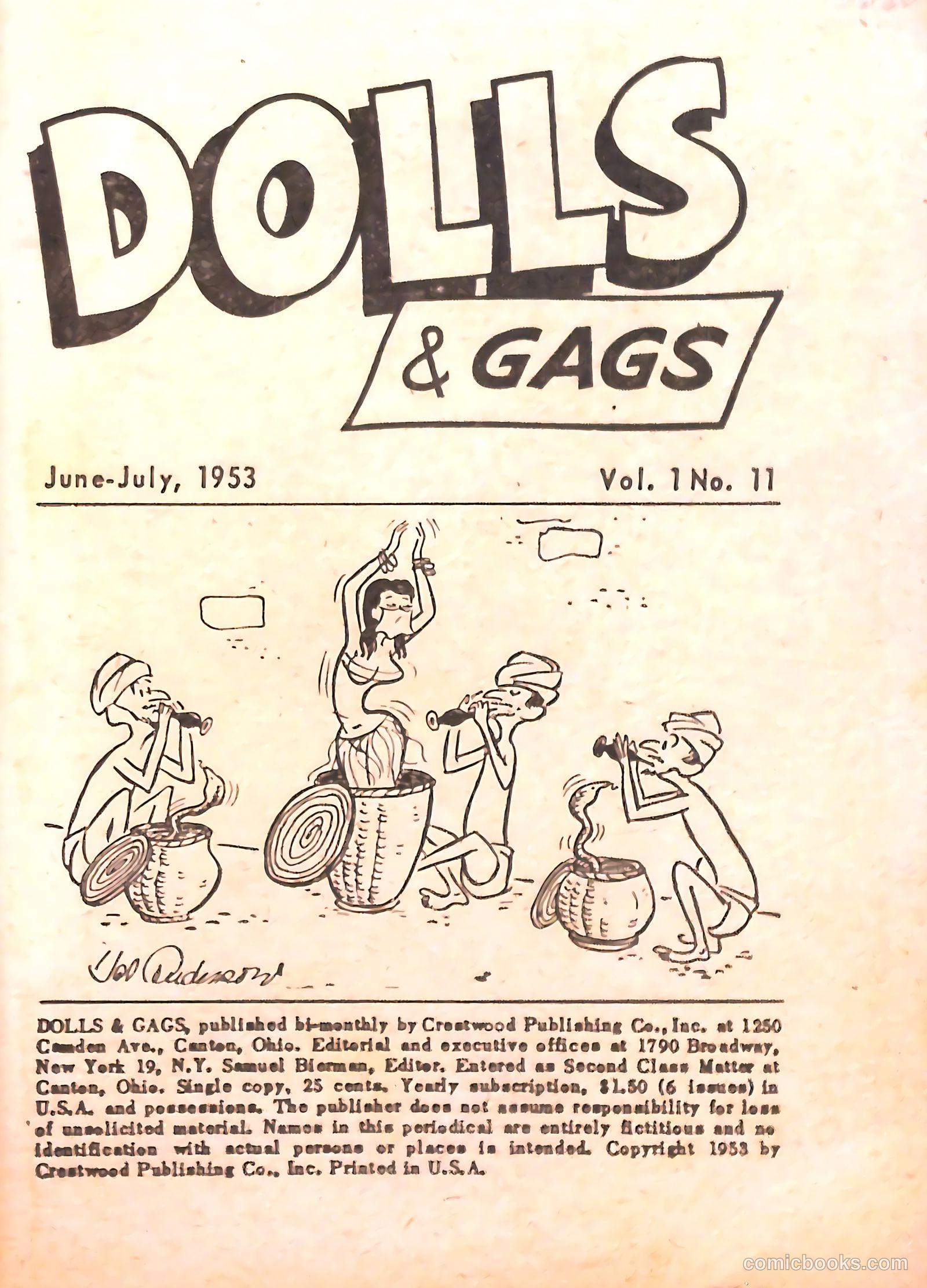 Dolls & Gags #11 (1957) — page 3 of 98