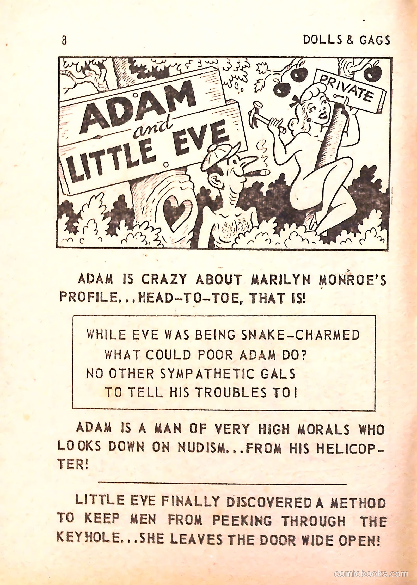 Dolls & Gags #11 (1957) — page 10 of 98