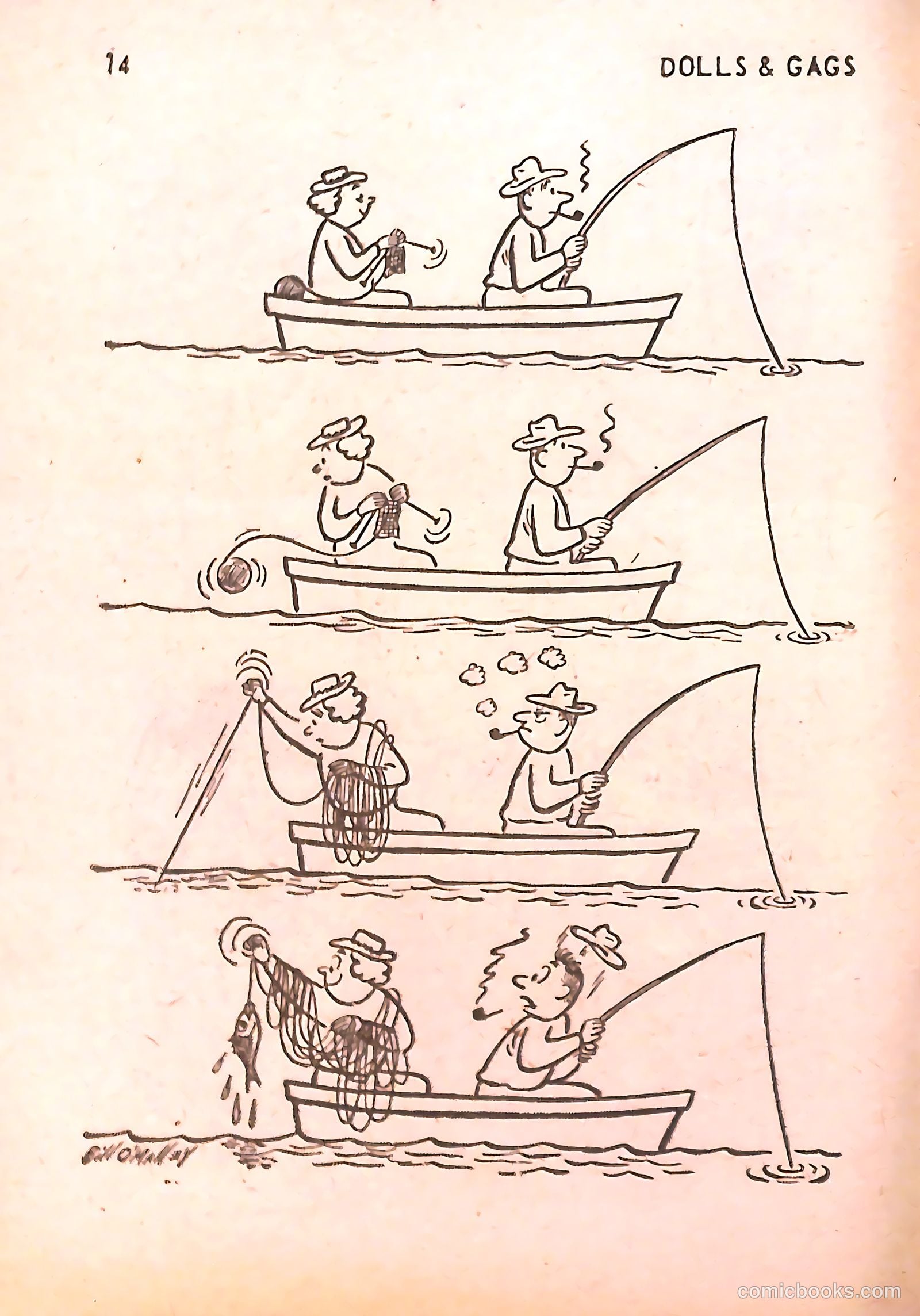 Dolls & Gags #11 (1957) — page 15 of 98