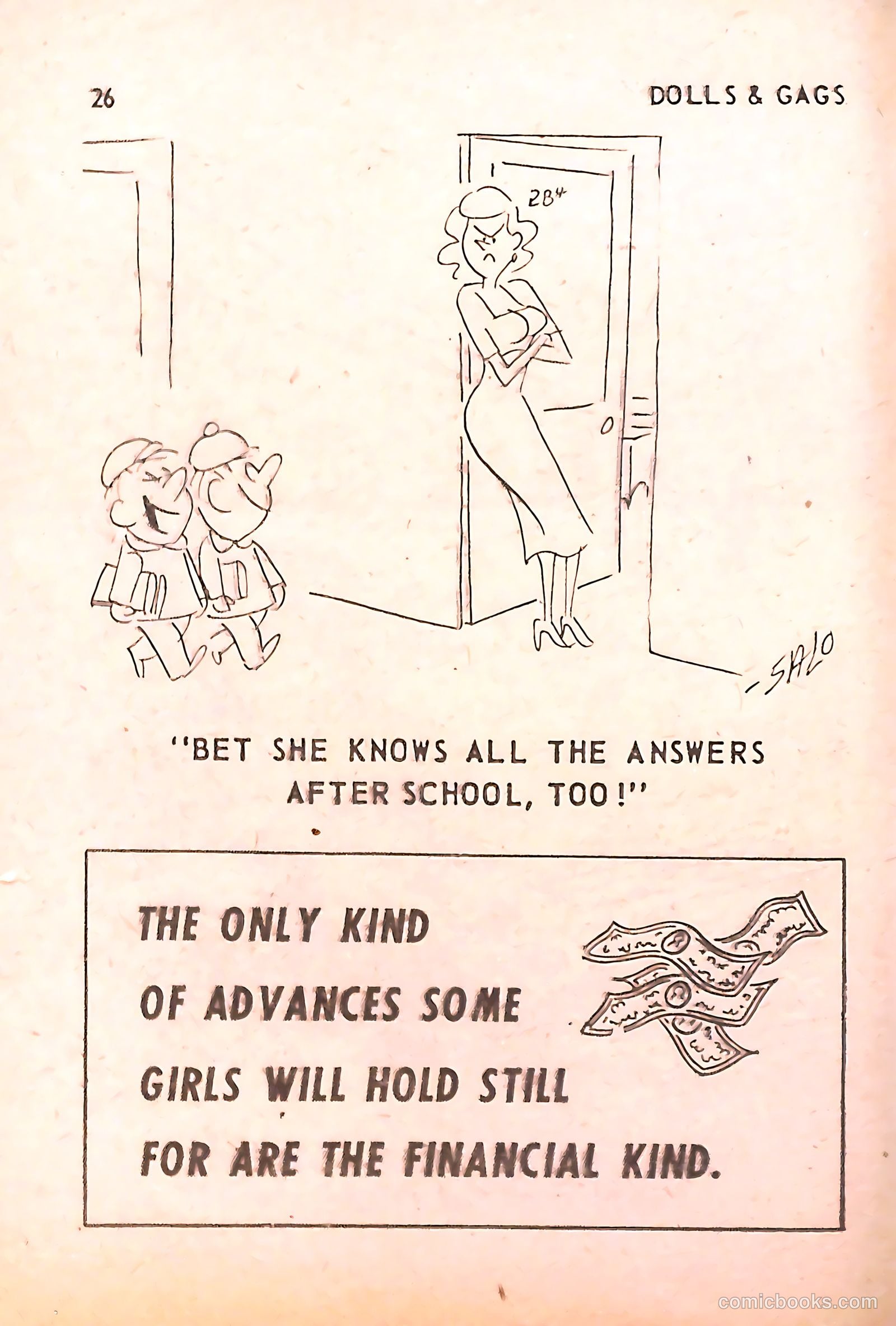 Dolls & Gags #11 (1957) — page 27 of 98