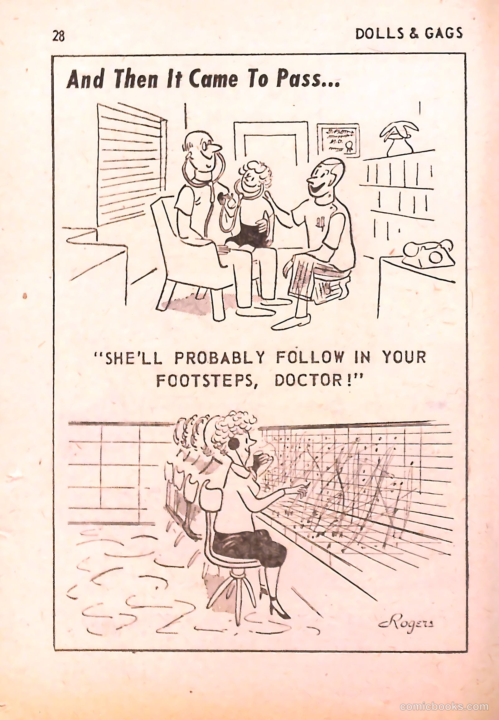 Dolls & Gags #11 (1957) — page 29 of 98