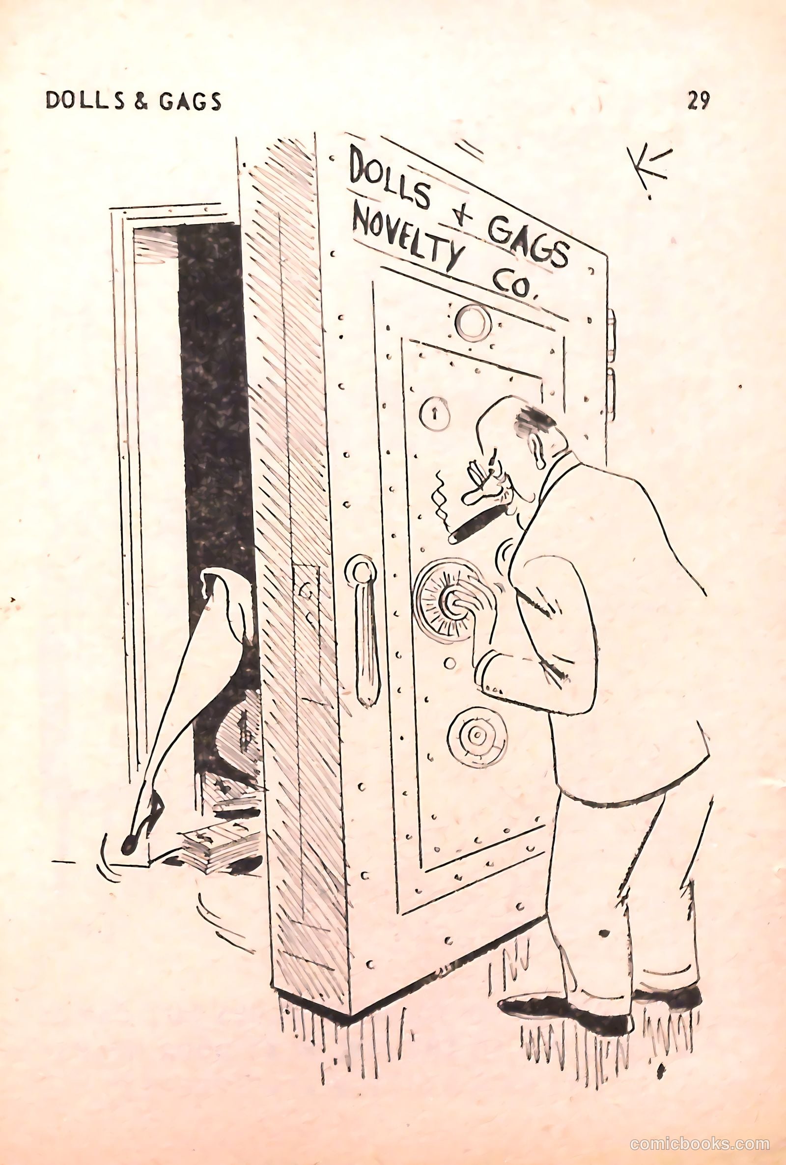 Dolls & Gags #11 (1957) — page 30 of 98
