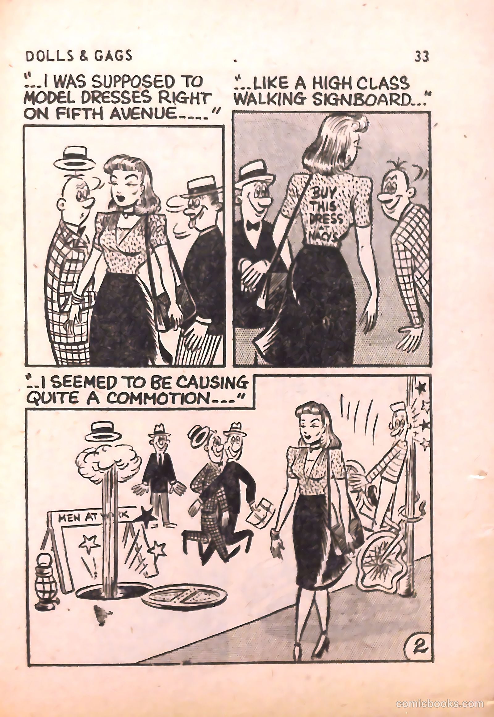 Dolls & Gags #11 (1957) — page 34 of 98