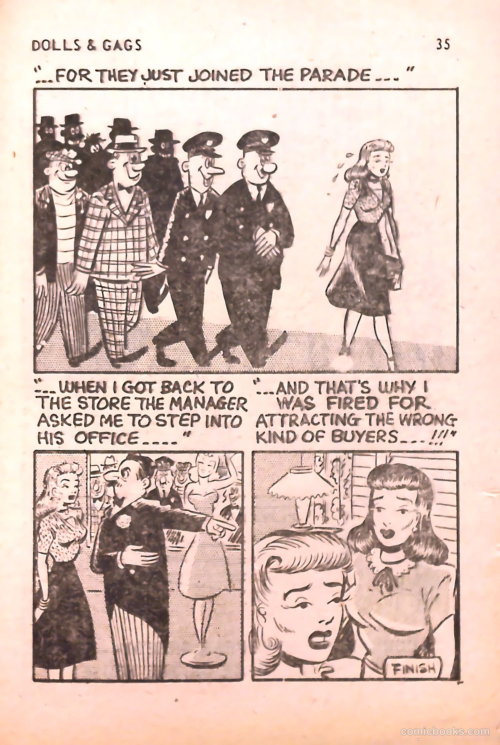 Dolls & Gags #11 (1957) — page 36 of 98
