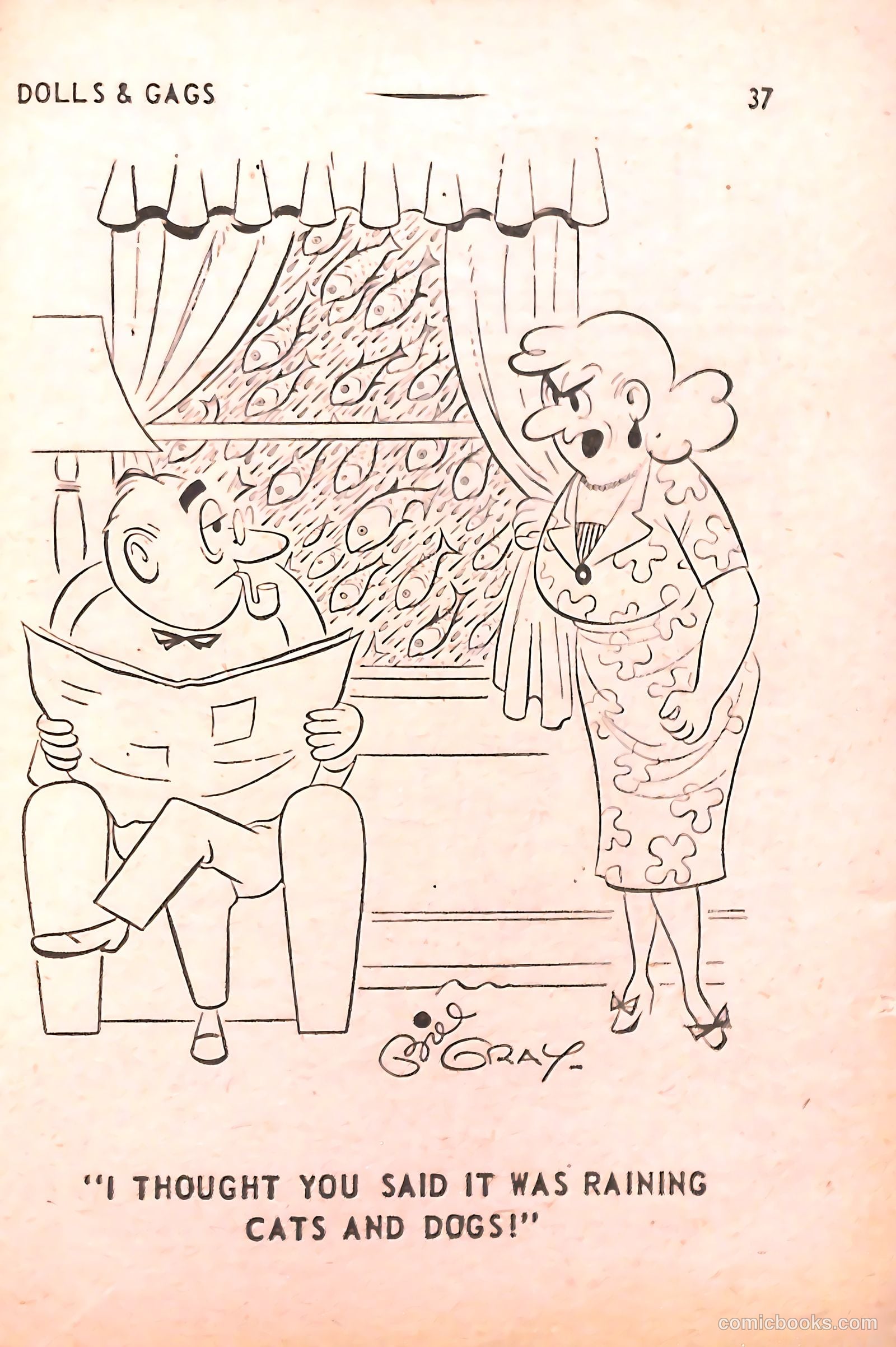 Dolls & Gags #11 (1957) — page 38 of 98