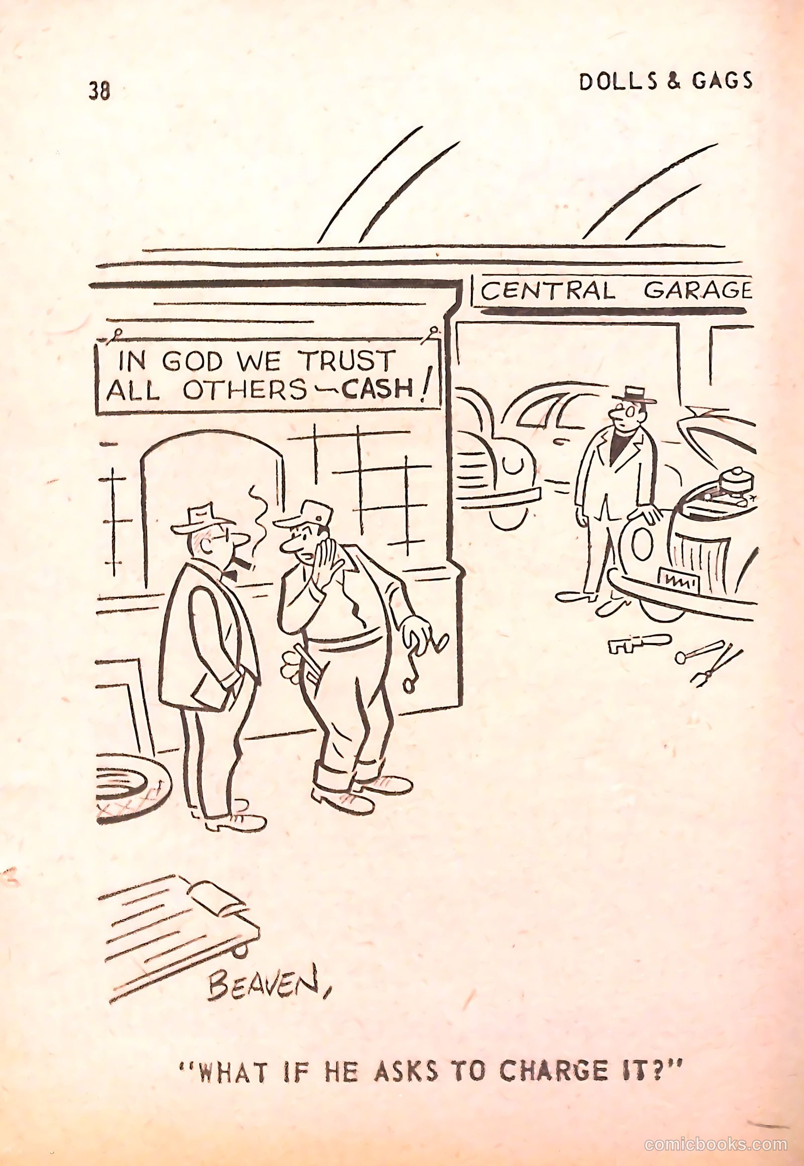 Dolls & Gags #11 (1957) — page 39 of 98