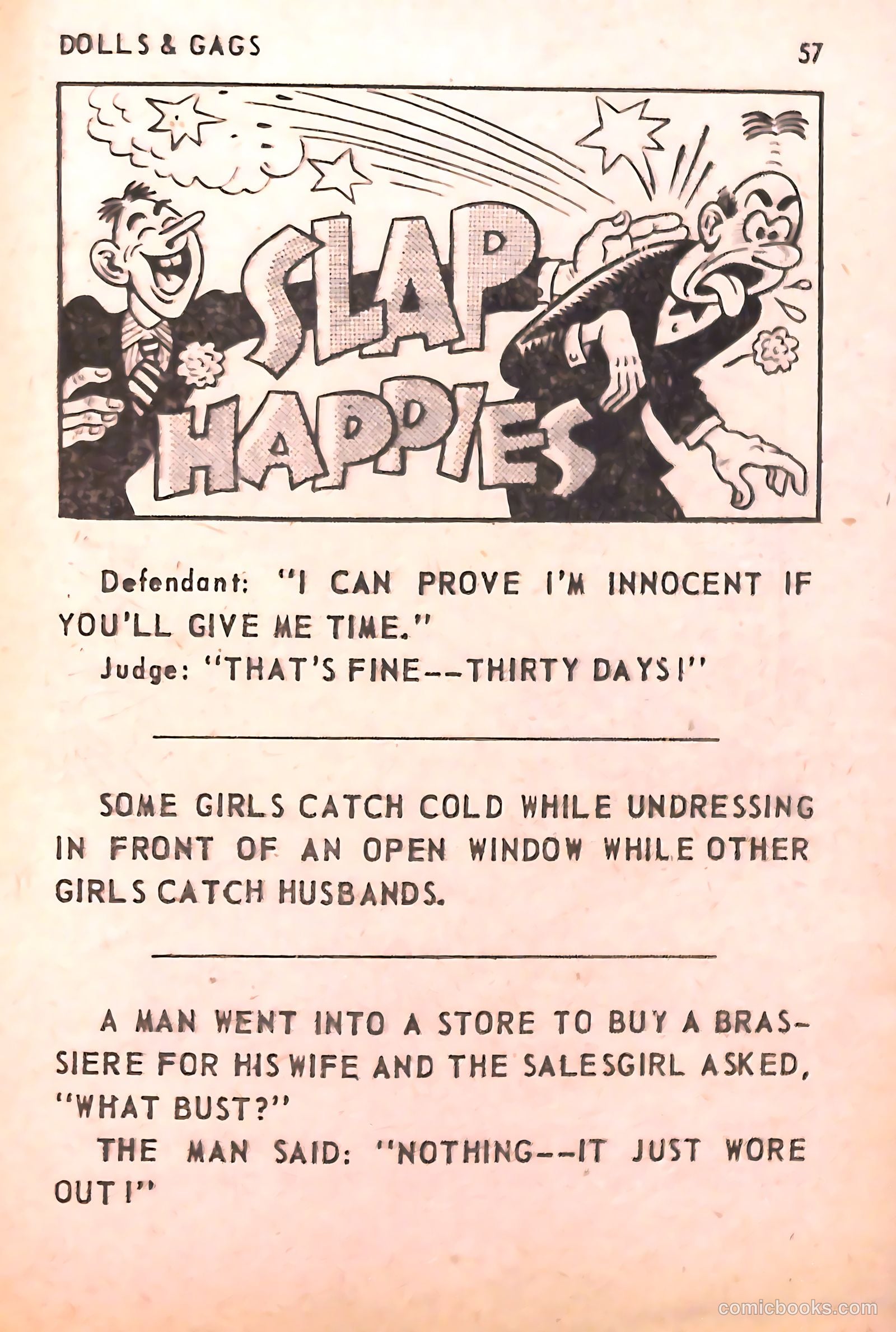 Dolls & Gags #11 (1957) — page 57 of 98
