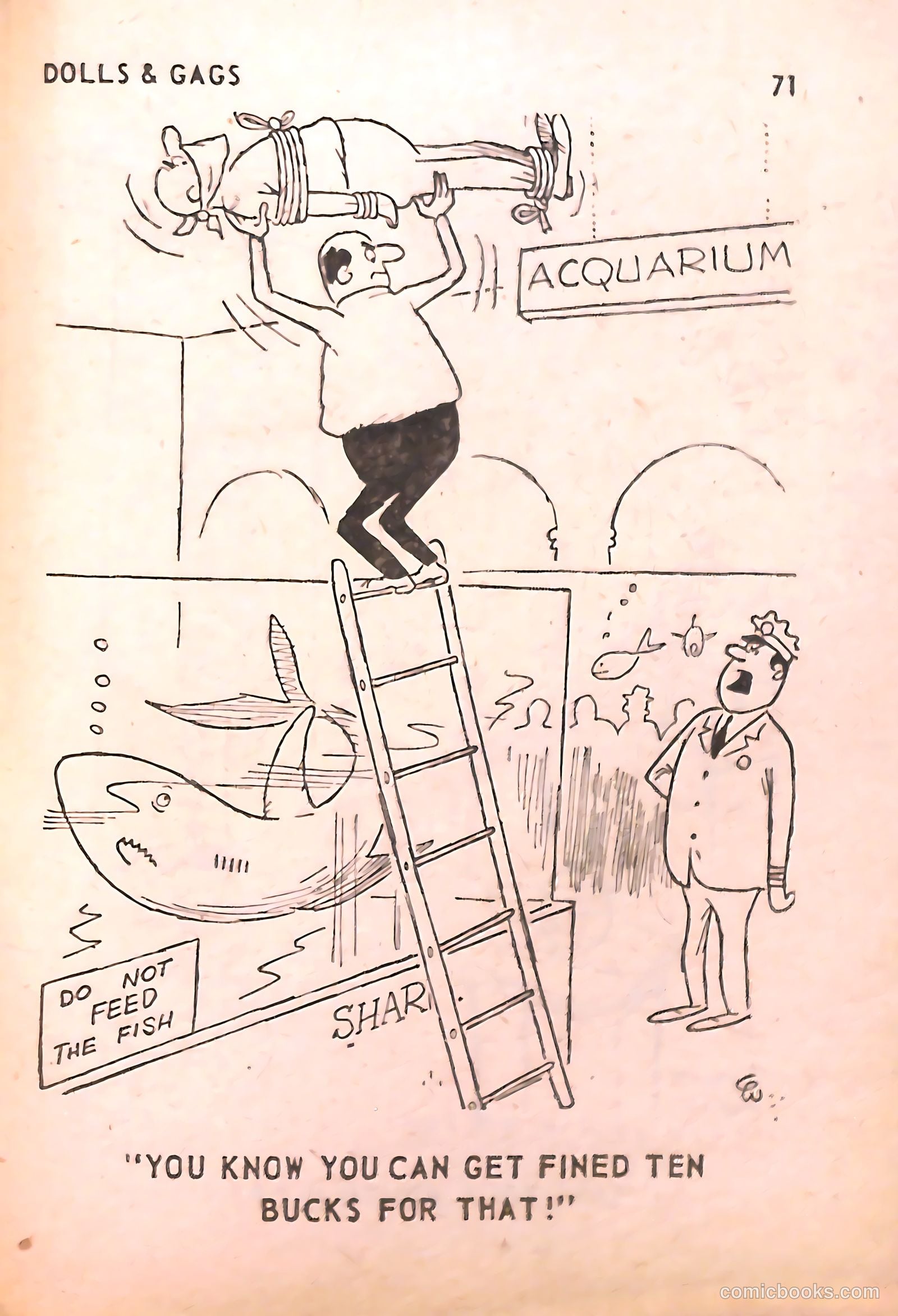 Dolls & Gags #11 (1957) — page 71 of 98