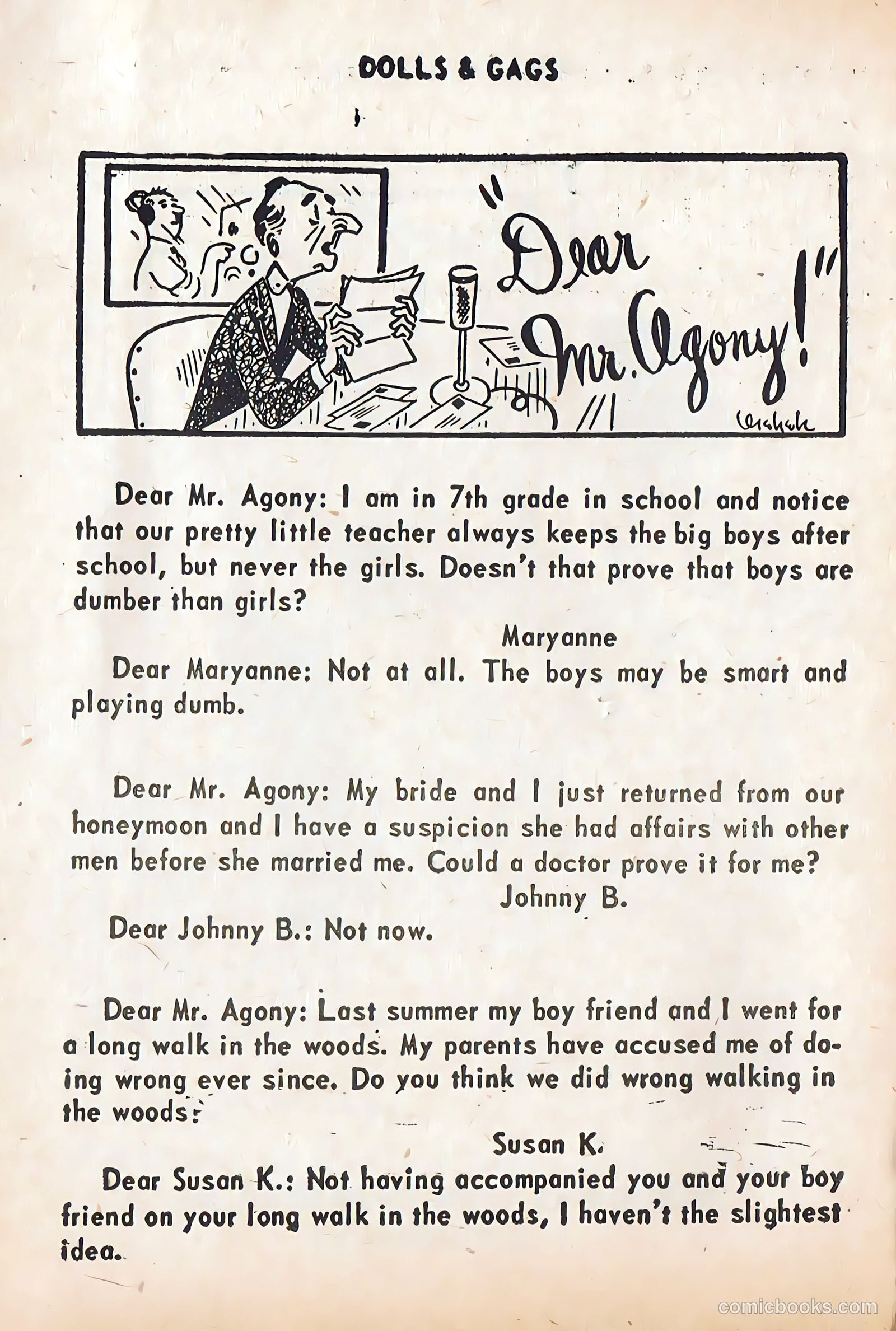 Dolls & Gags #6 (1960) — page 12 of 100